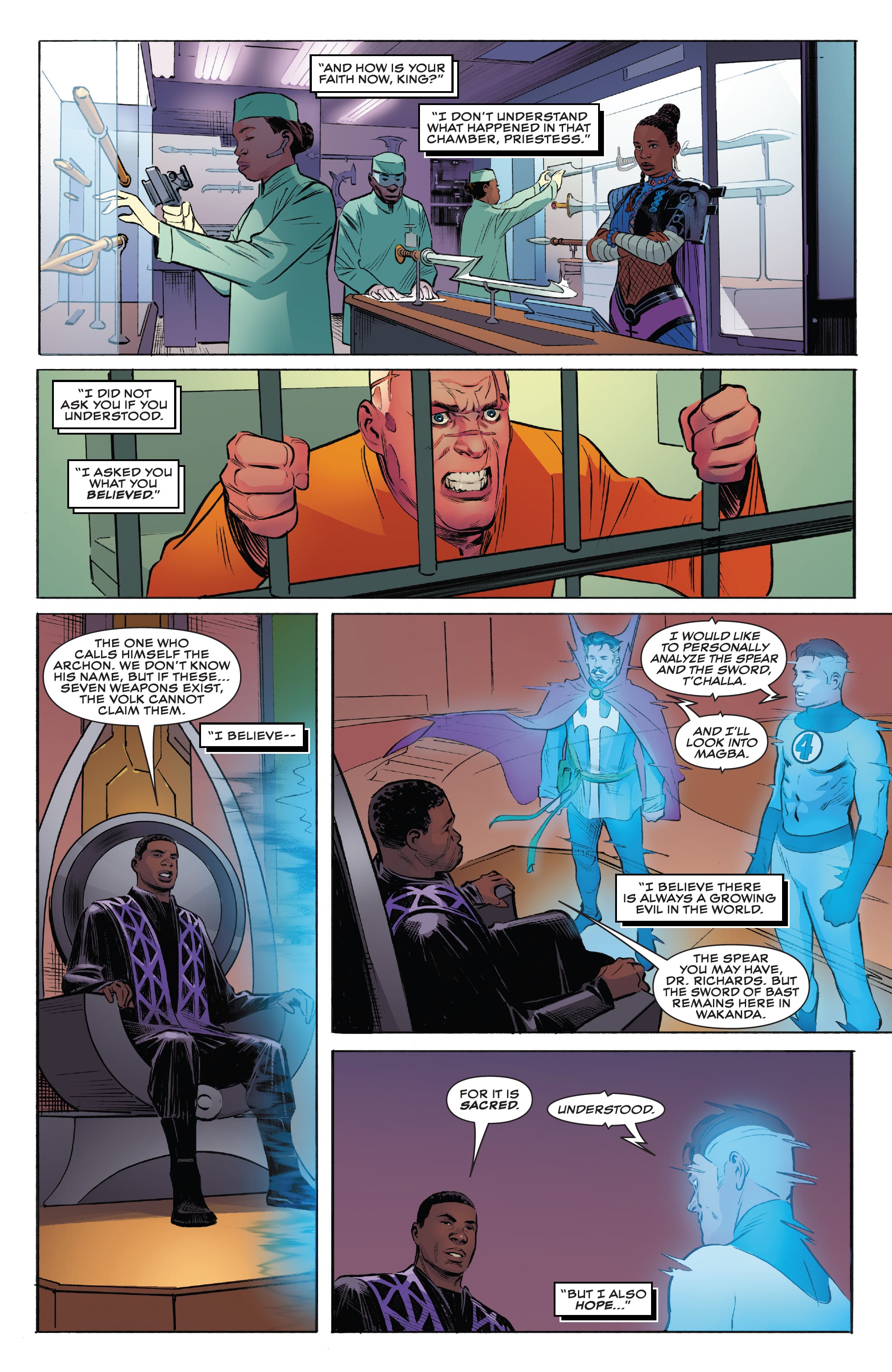 Read online Black Panther: Unconquered comic -  Issue #1 - 20