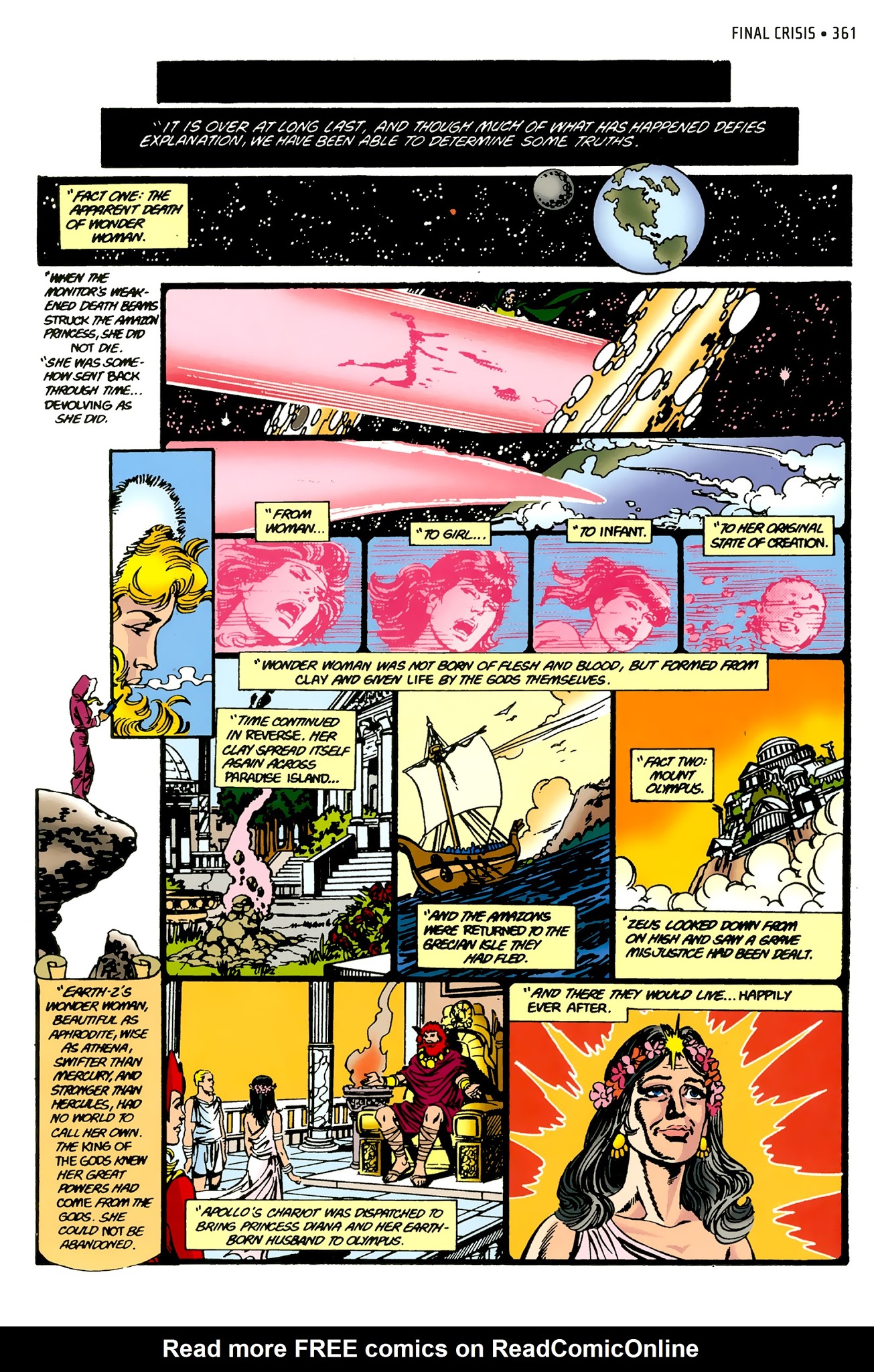 Read online Crisis on Infinite Earths (1985) comic -  Issue # _Absolute Edition 2 - 161