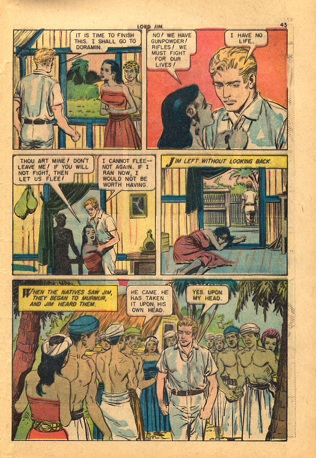 Read online Classics Illustrated comic -  Issue #136 - 45