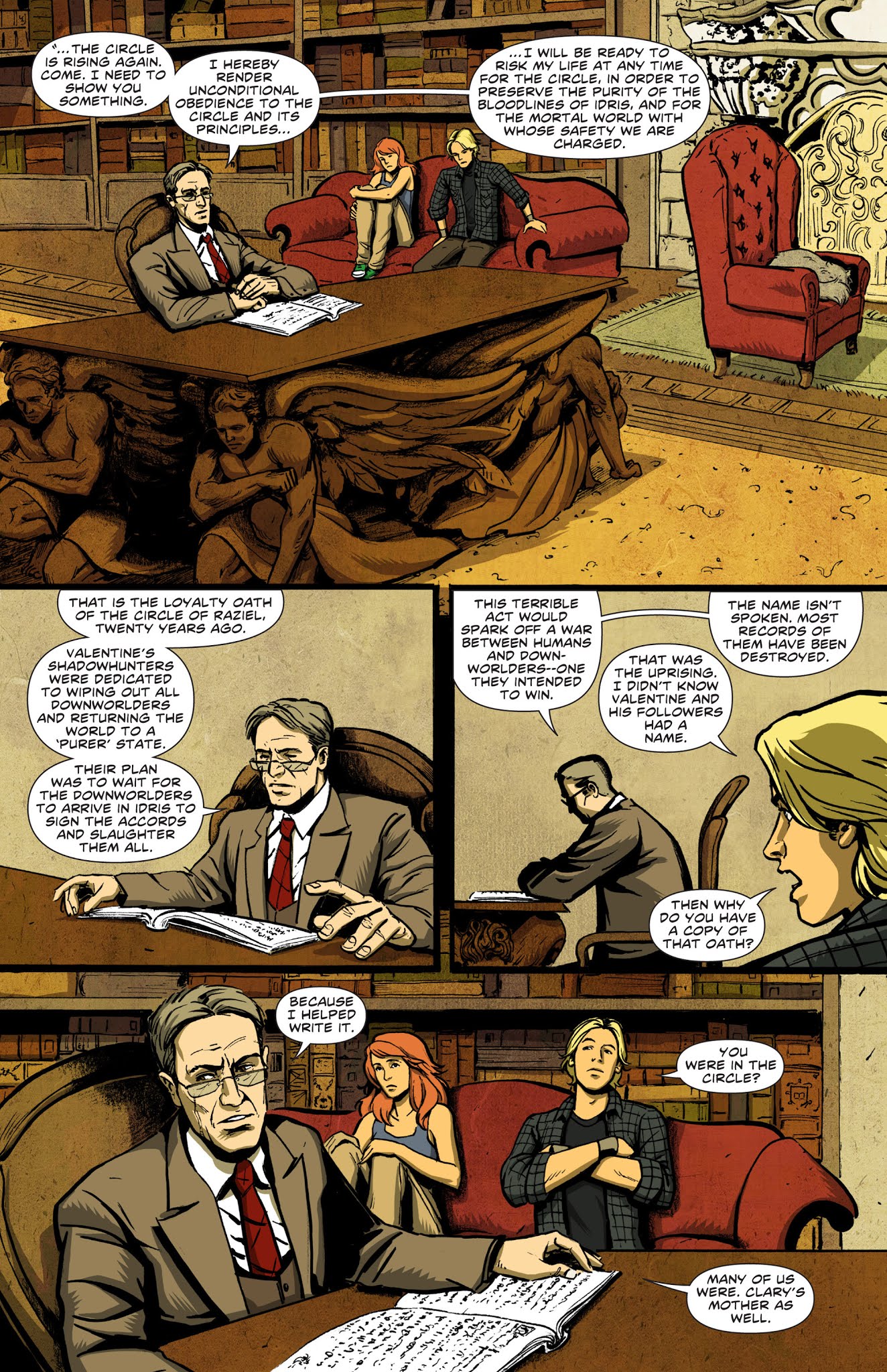 Read online The Mortal Instruments: City of Bones comic -  Issue #4 - 7