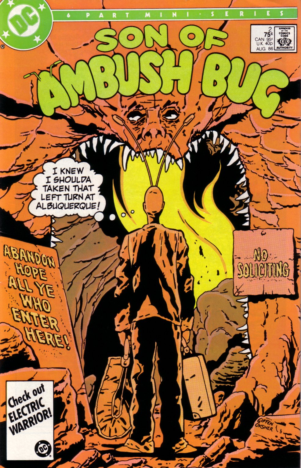 Read online Son of Ambush Bug comic -  Issue #2 - 1