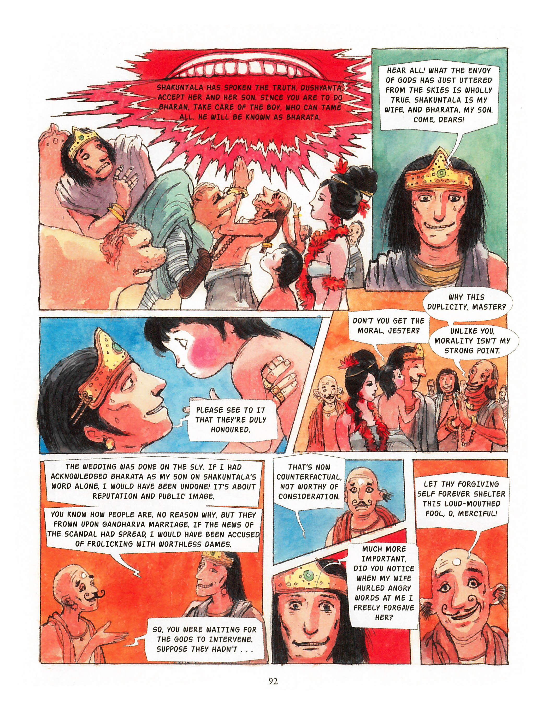 Read online Vyasa: The Beginning comic -  Issue # TPB (Part 2) - 1