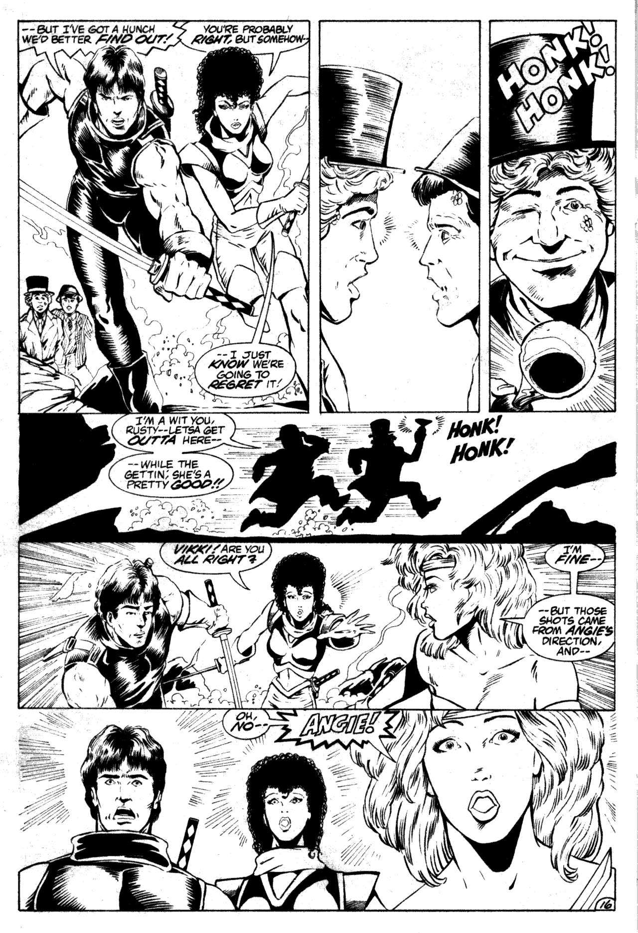 Read online Ex-Mutants (1986) comic -  Issue #7 - 22