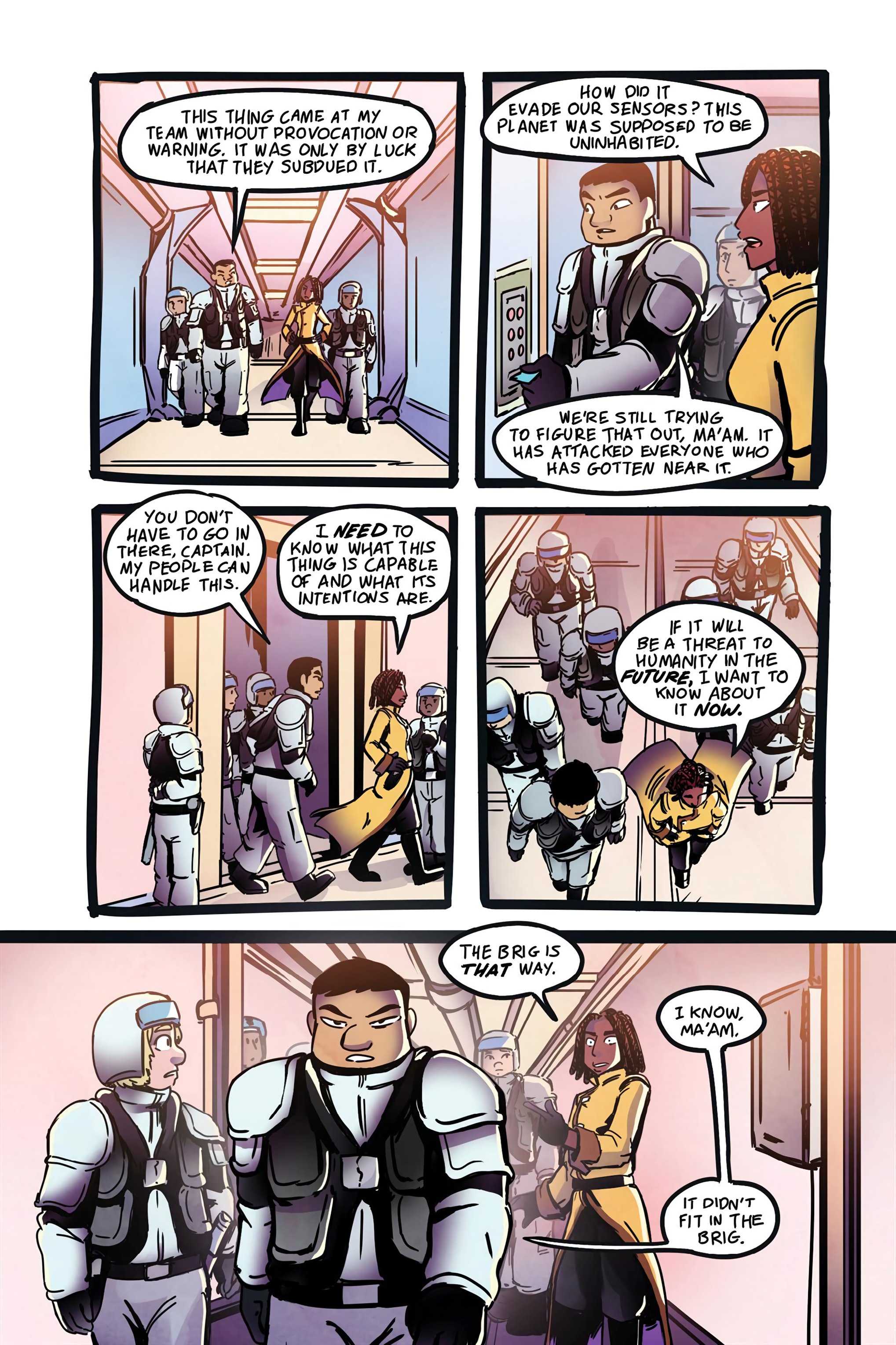 Read online Cosmic Cadets: Contact! comic -  Issue # TPB (Part 1) - 39