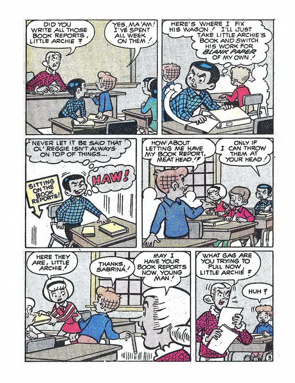 Read online Archie's Double Digest Magazine comic -  Issue #25 - 126