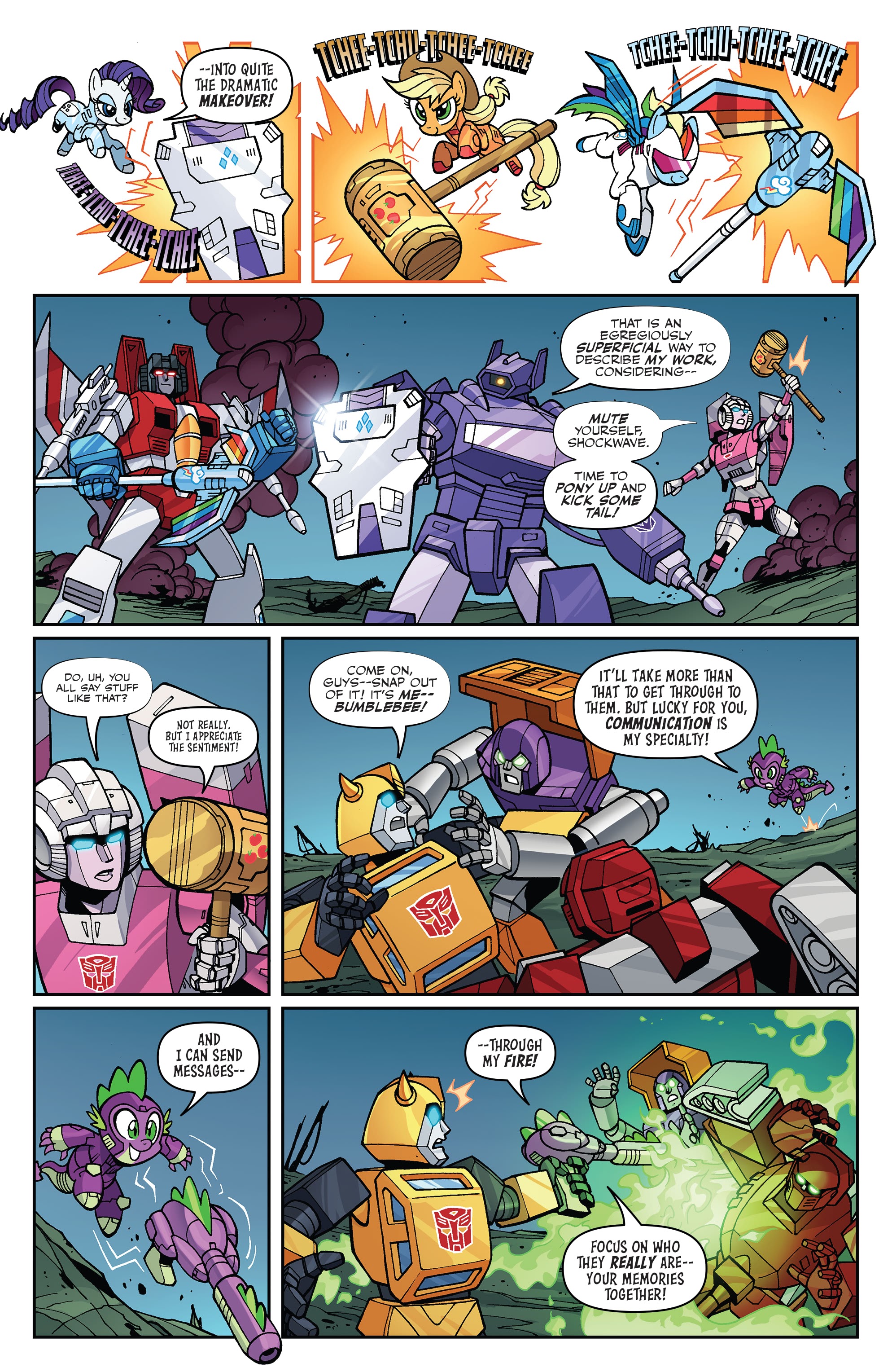 Read online My Little Pony/Transformers II comic -  Issue #4 - 19