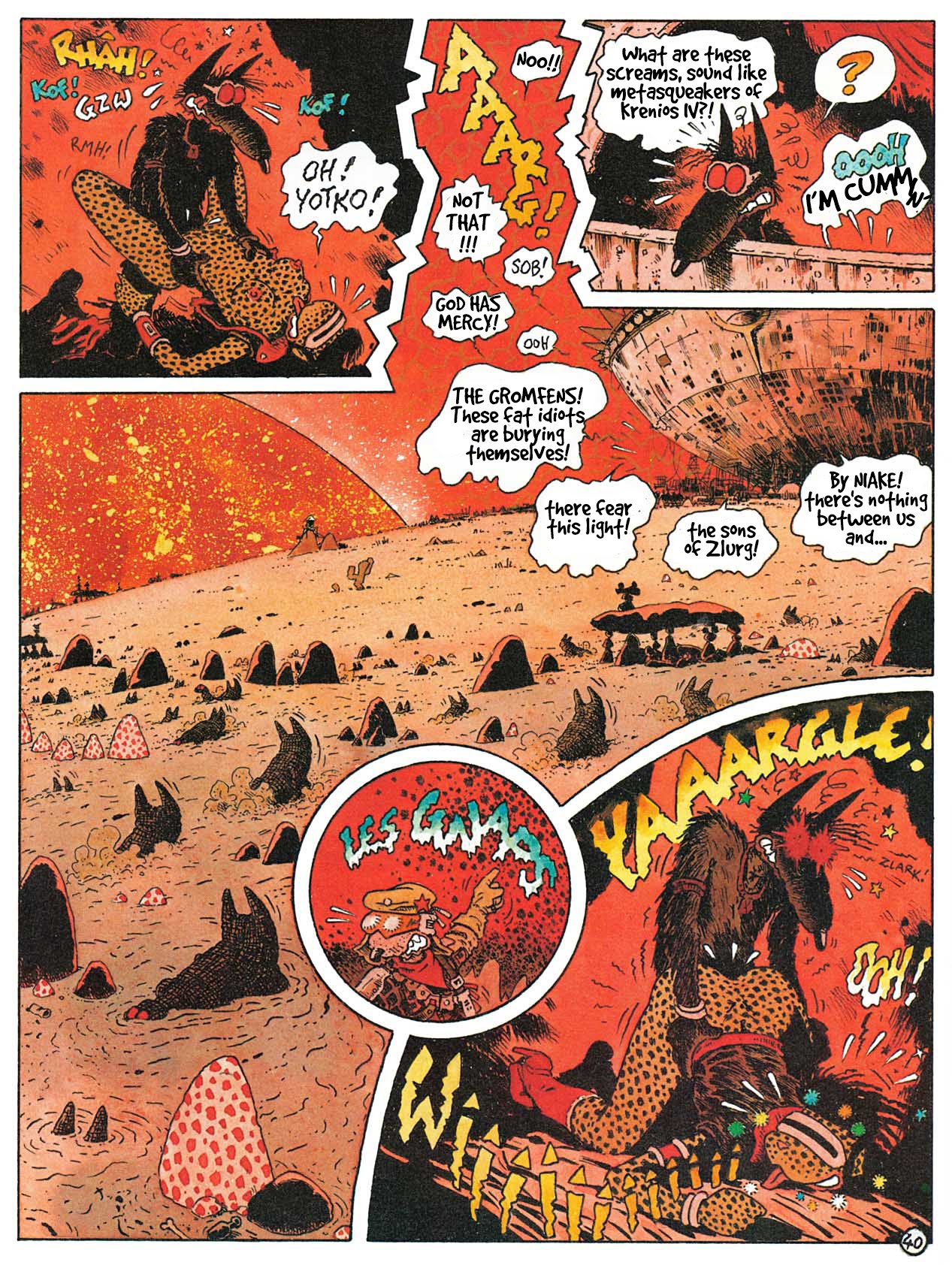 Read online Gazoline and the Red Planet comic -  Issue # Full - 43