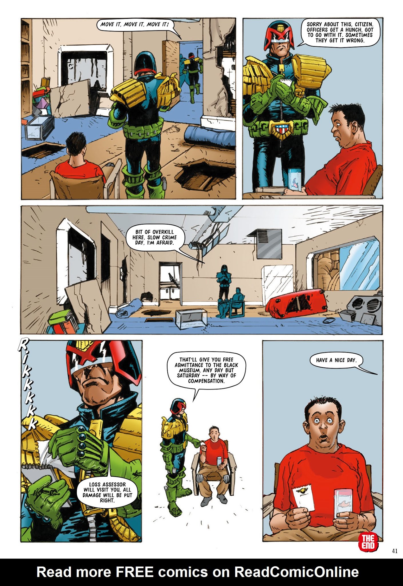 Read online Judge Dredd: The Complete Case Files comic -  Issue # TPB 32 (Part 1) - 43