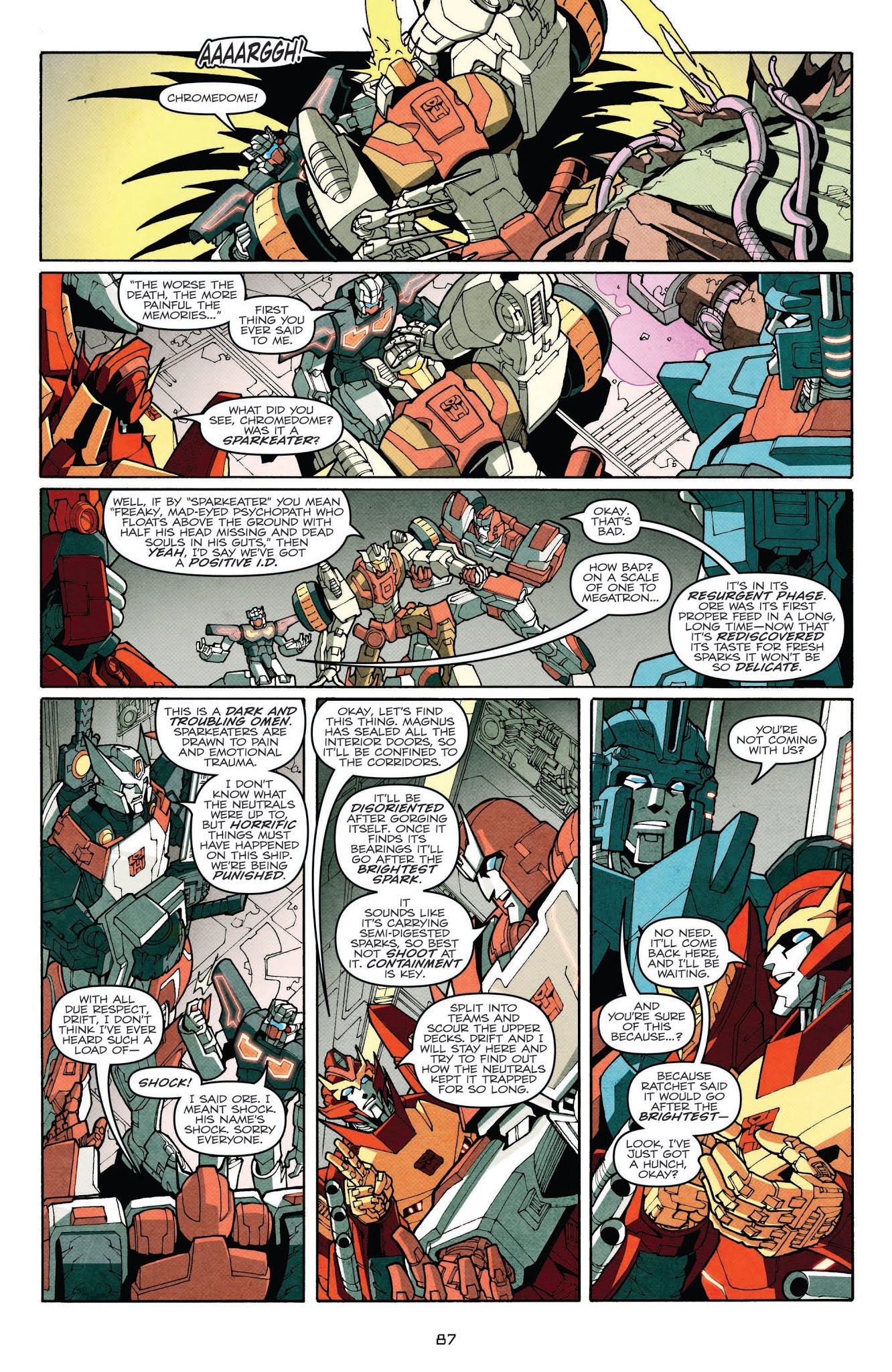 Read online Transformers: The IDW Collection Phase Two comic -  Issue # TPB 1 (Part 1) - 87