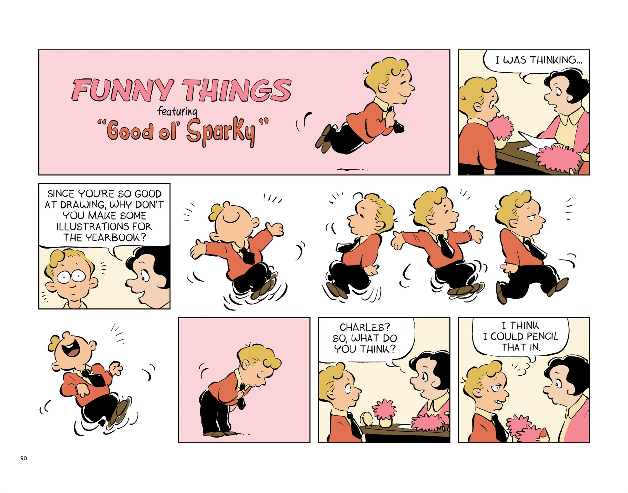Read online Funny Things: A Comic Strip Biography of Charles M. Schulz comic -  Issue # TPB (Part 1) - 93