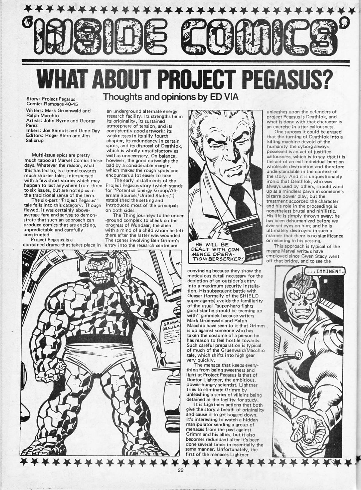 Read online Rampage Monthly comic -  Issue #45 - 22
