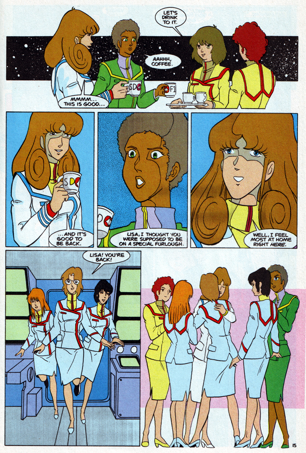 Read online Robotech The Macross Saga comic -  Issue #13 - 17