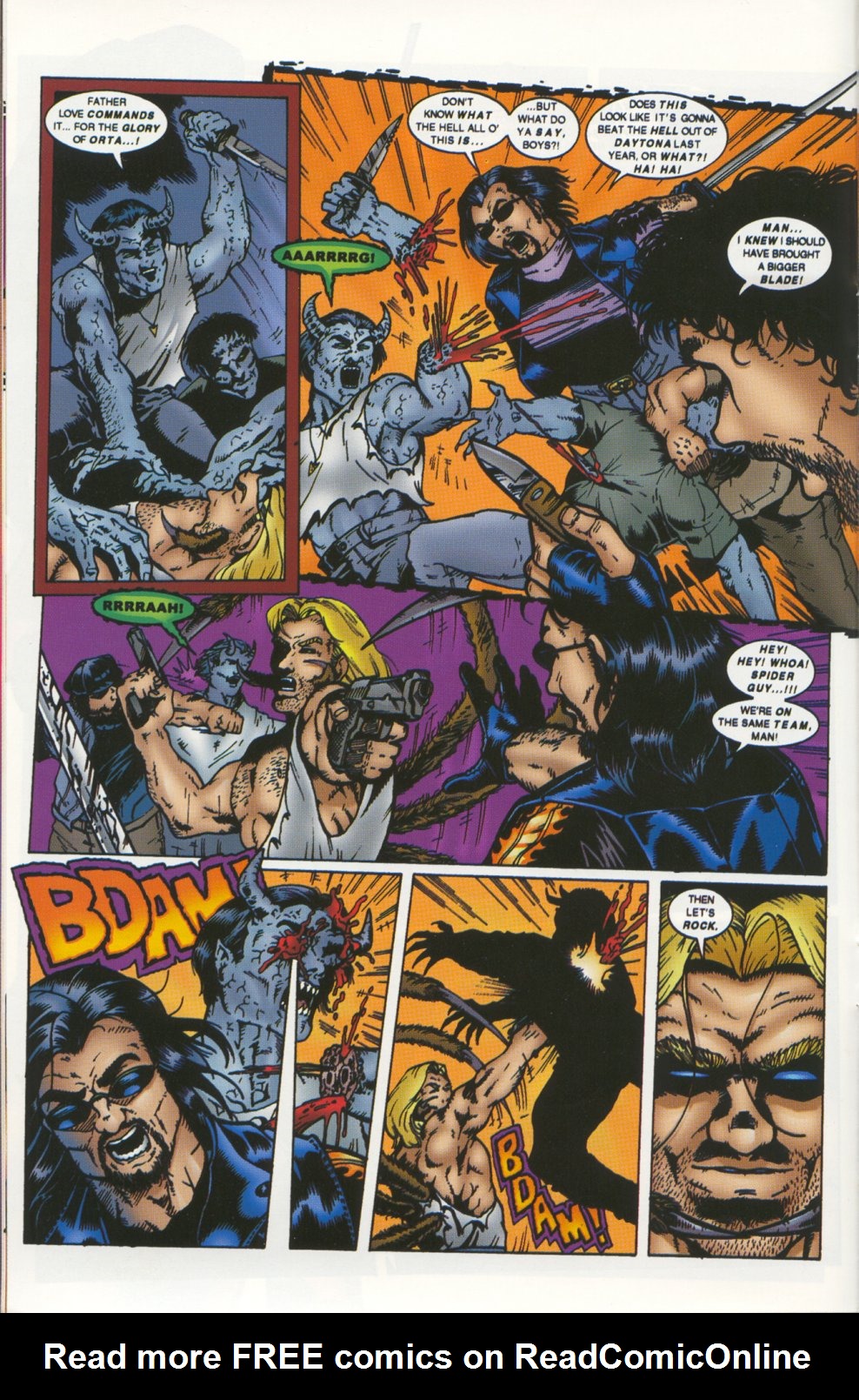 Read online Widow: Metal Gypsies comic -  Issue #3 - 10