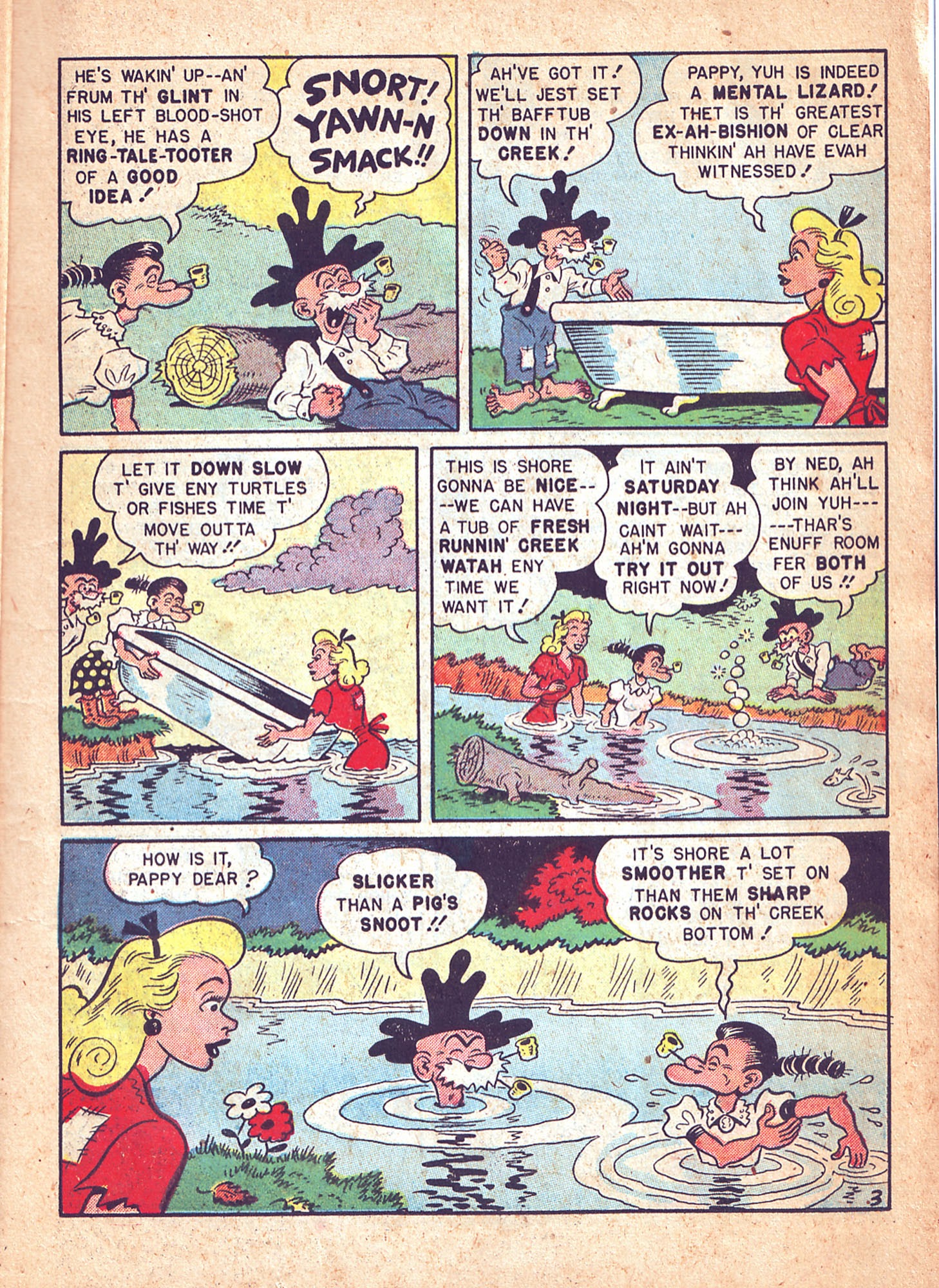 Read online Babe (1948) comic -  Issue #4 - 19