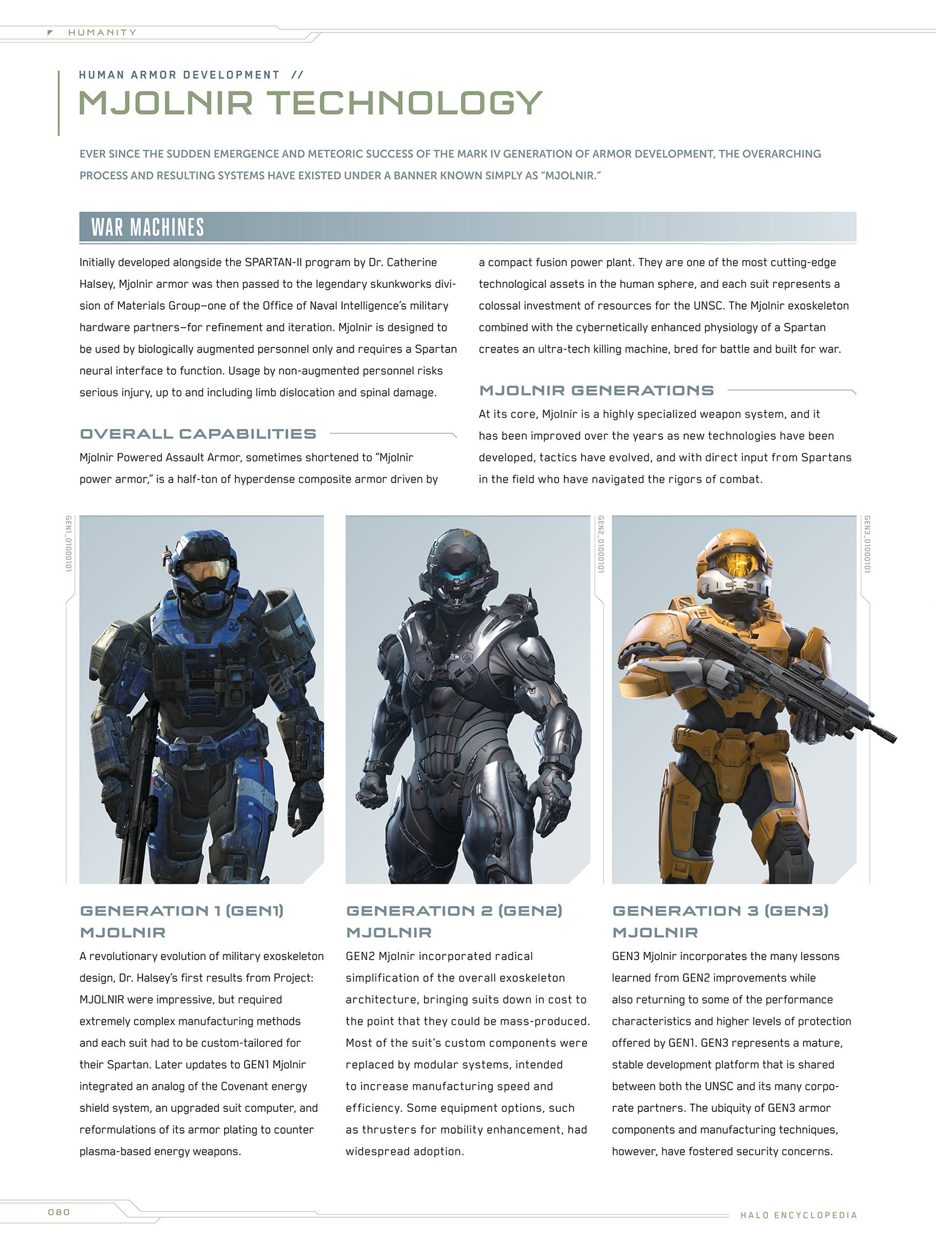 Read online Halo Encyclopedia comic -  Issue # TPB (Part 1) - 76