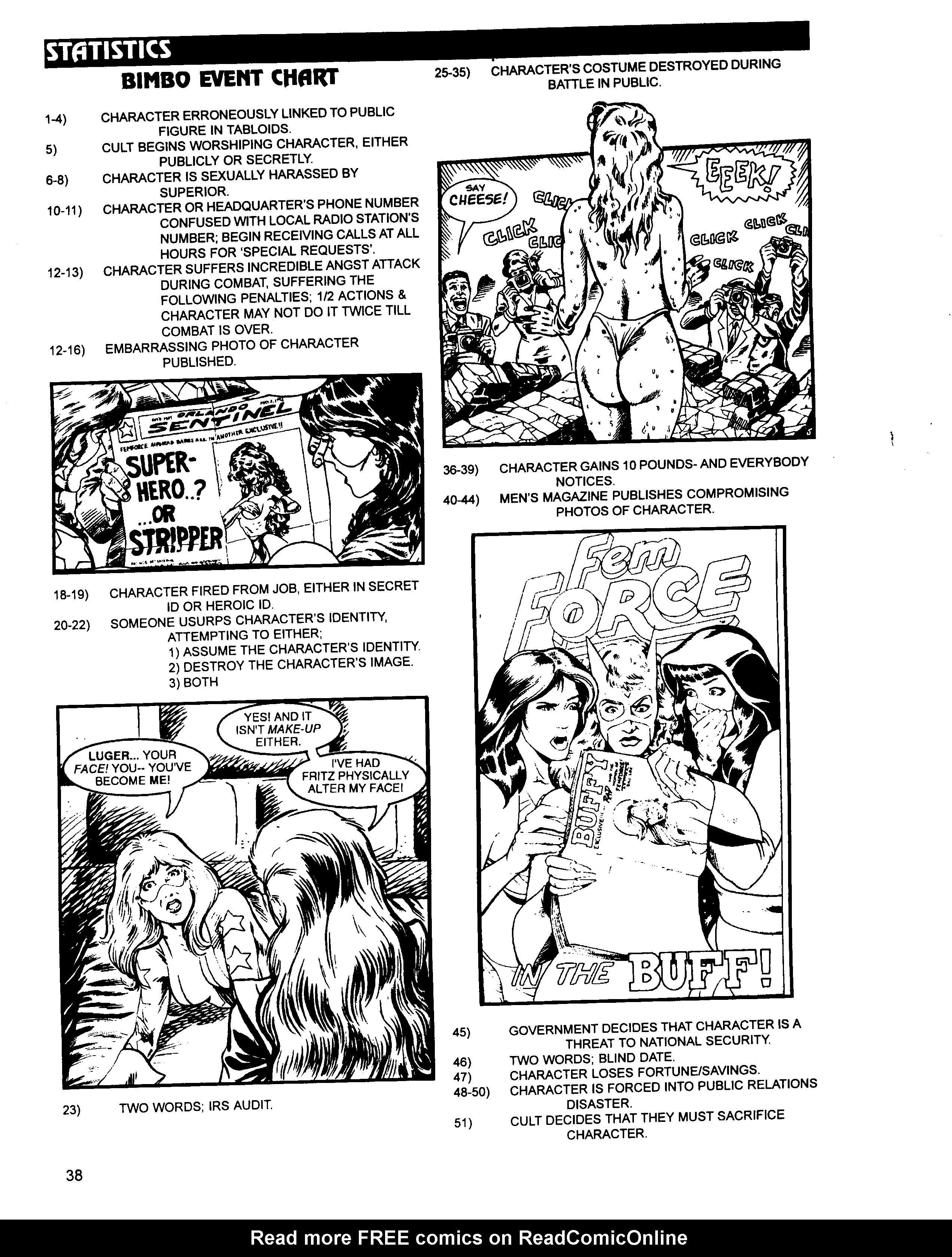 Read online Superbabes: The Femforce Role-Playing Game comic -  Issue # TPB - 40