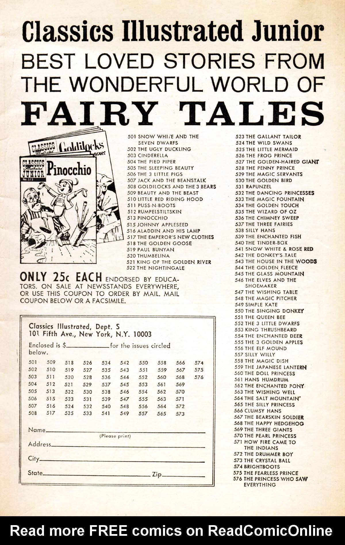 Read online Classics Illustrated comic -  Issue #125 - 51