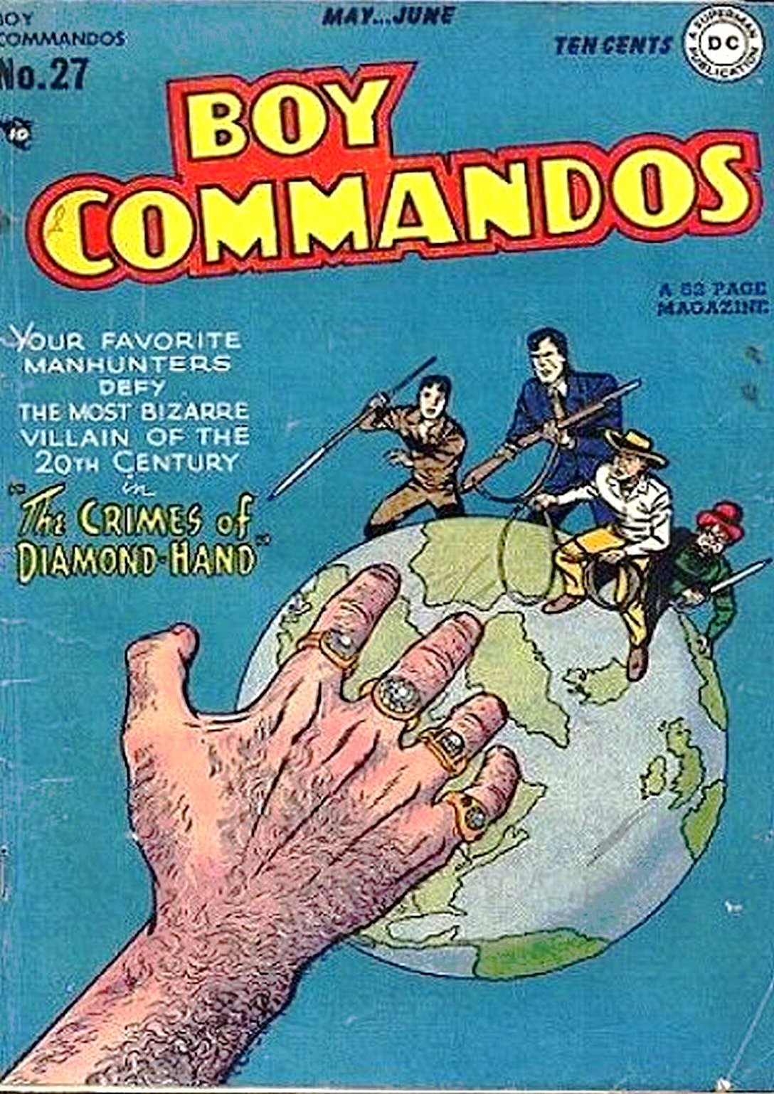 Read online Boy Commandos comic -  Issue #27 - 1