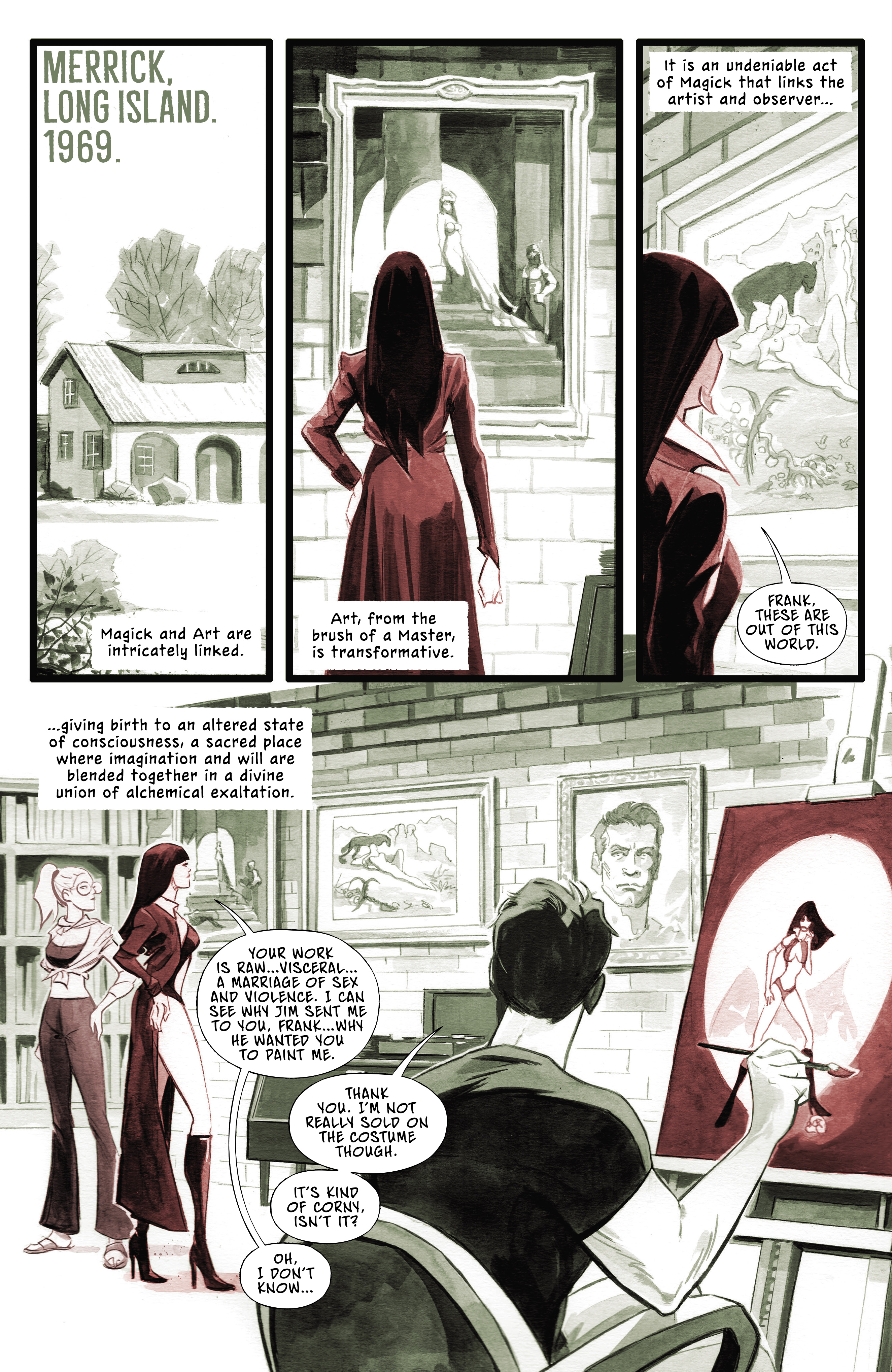 Read online Vampirella: Dead Flowers comic -  Issue #1 - 11