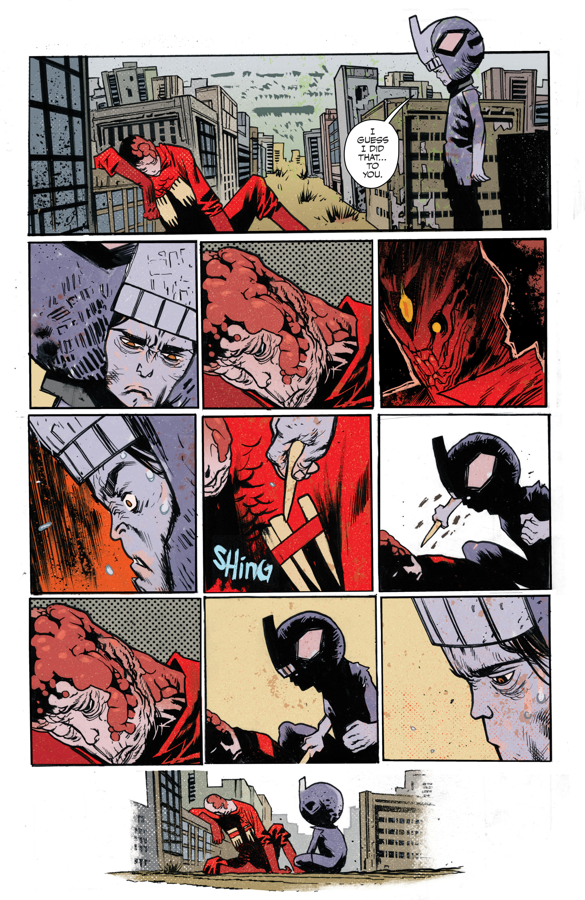 Read online Ultramega by James Harren comic -  Issue #3 - 20