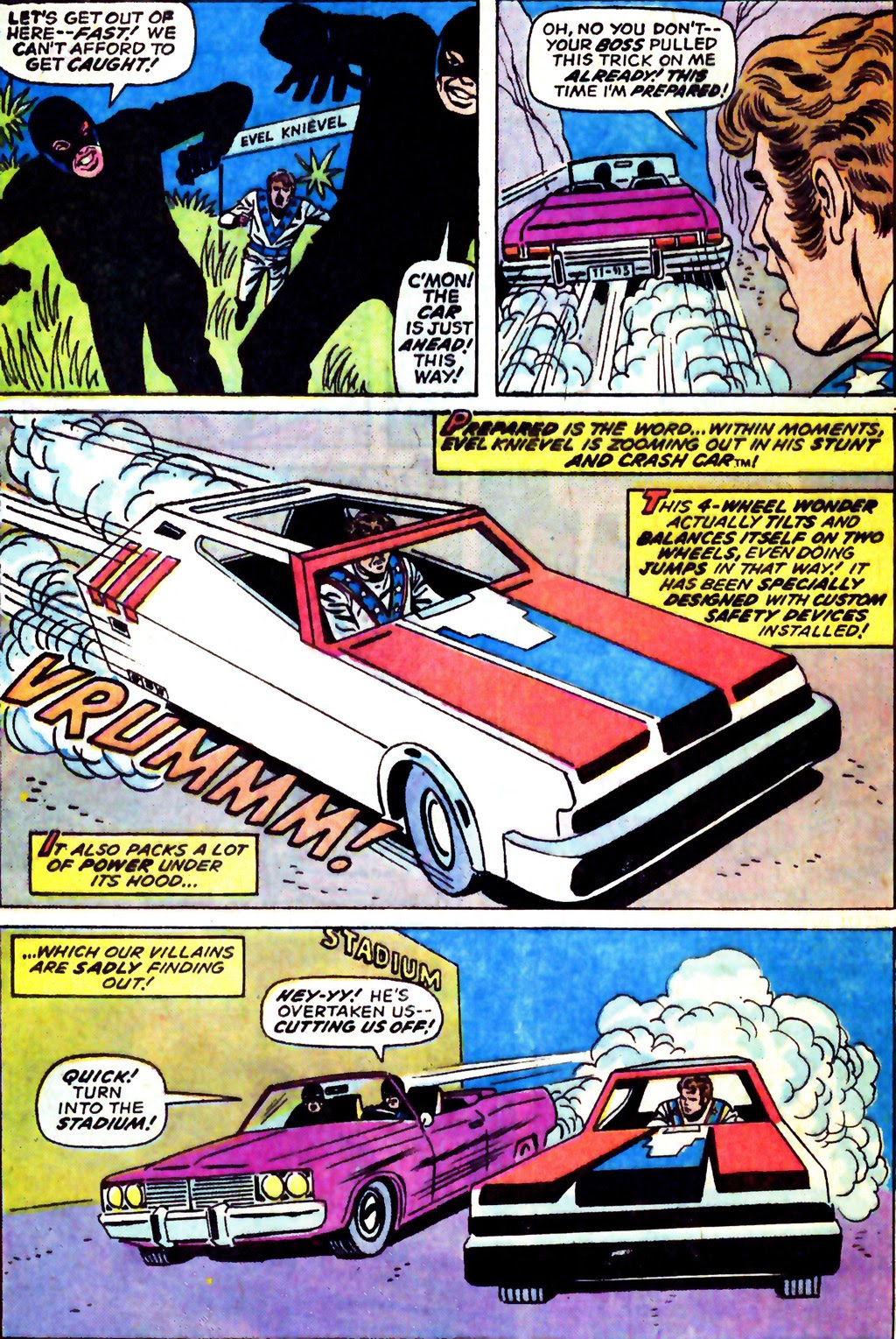 Read online Evel Knievel comic -  Issue # Full - 12