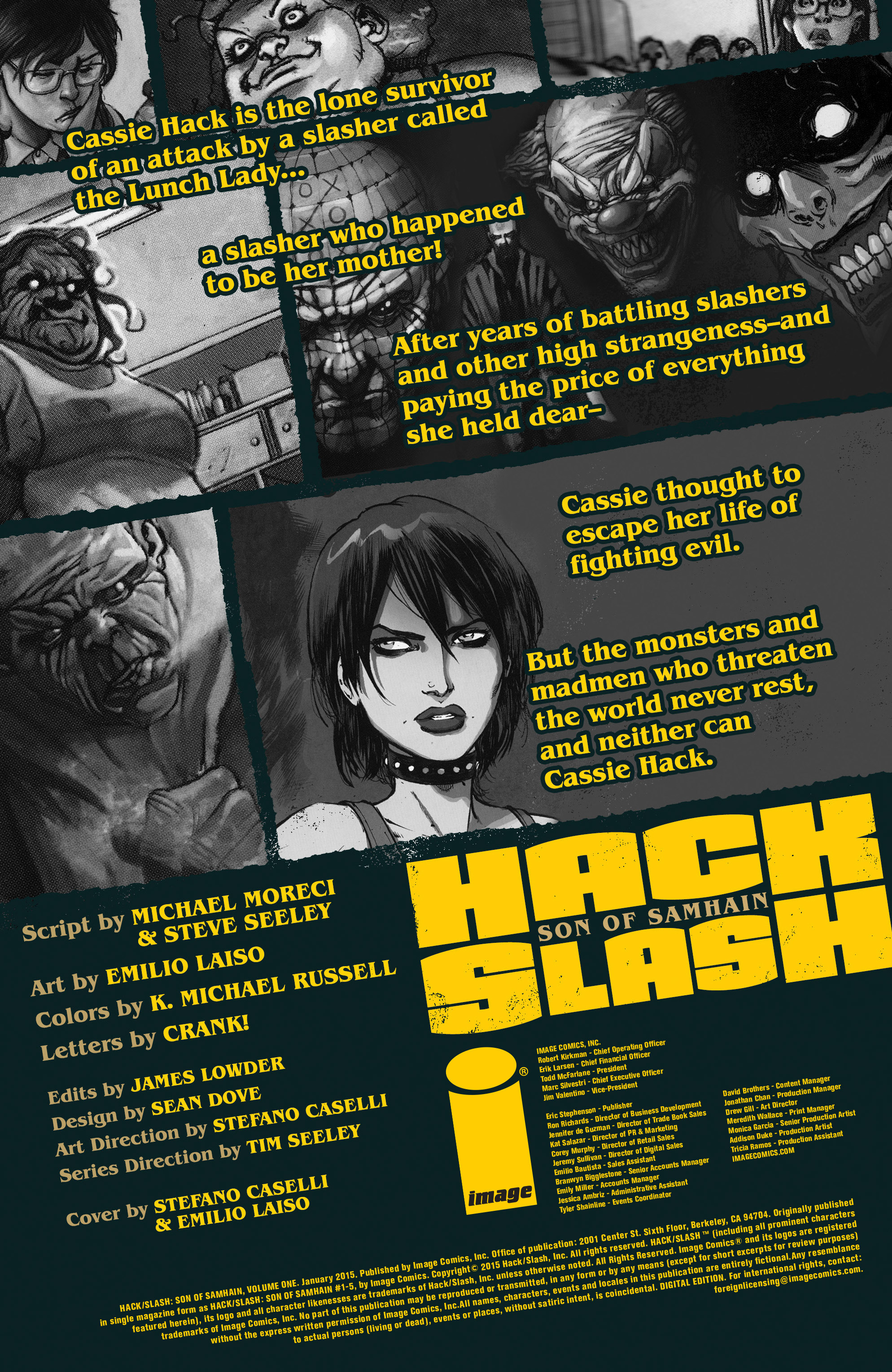 Read online Hack/Slash: Son of Samhain comic -  Issue # Full - 3