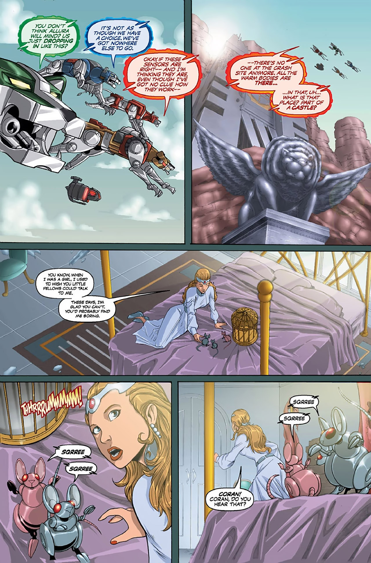 Read online Voltron: Defender of the Universe (Existed) comic -  Issue #3 - 18