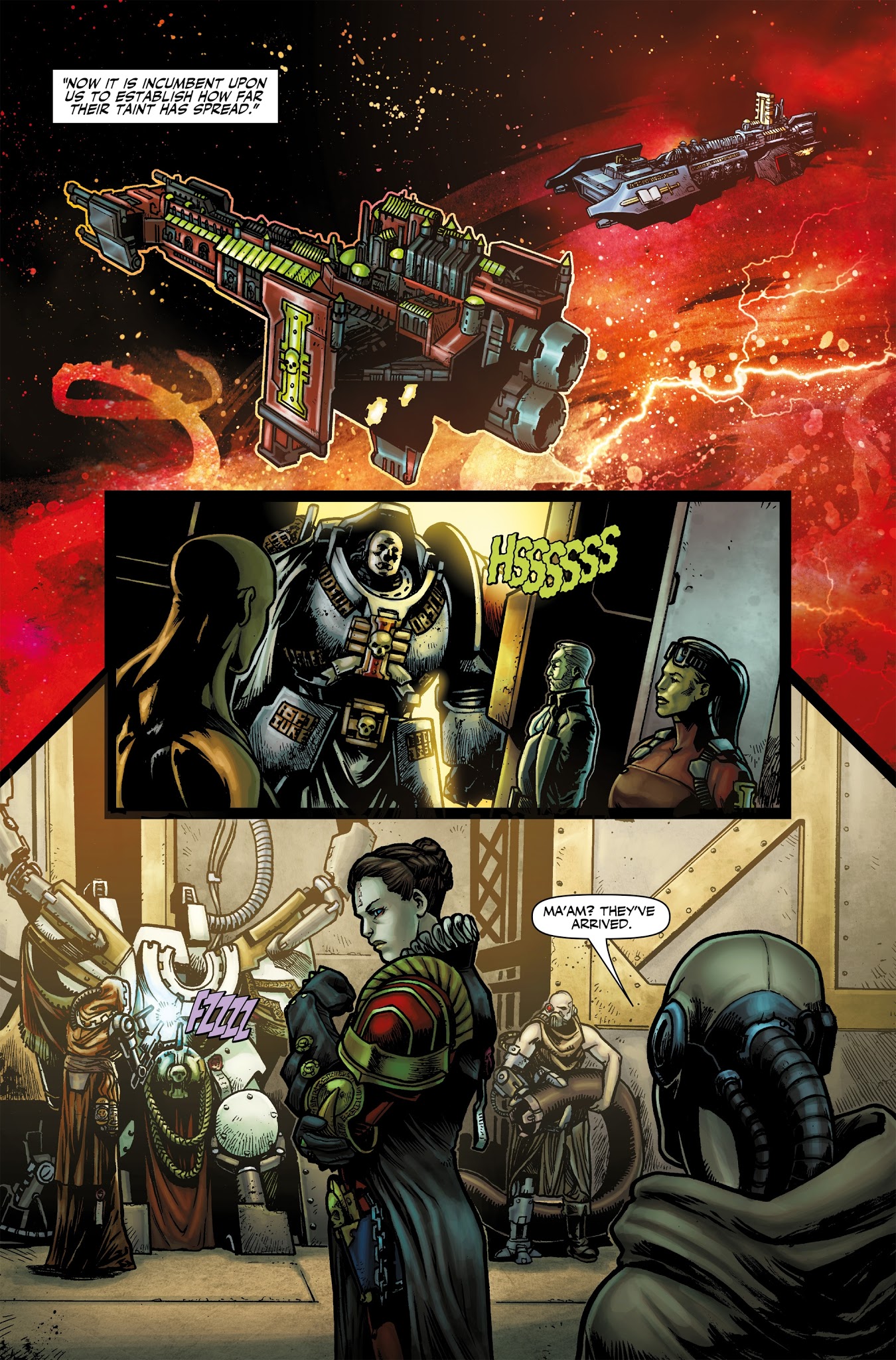 Read online Warhammer 40,000: Will of Iron comic -  Issue #9 - 12