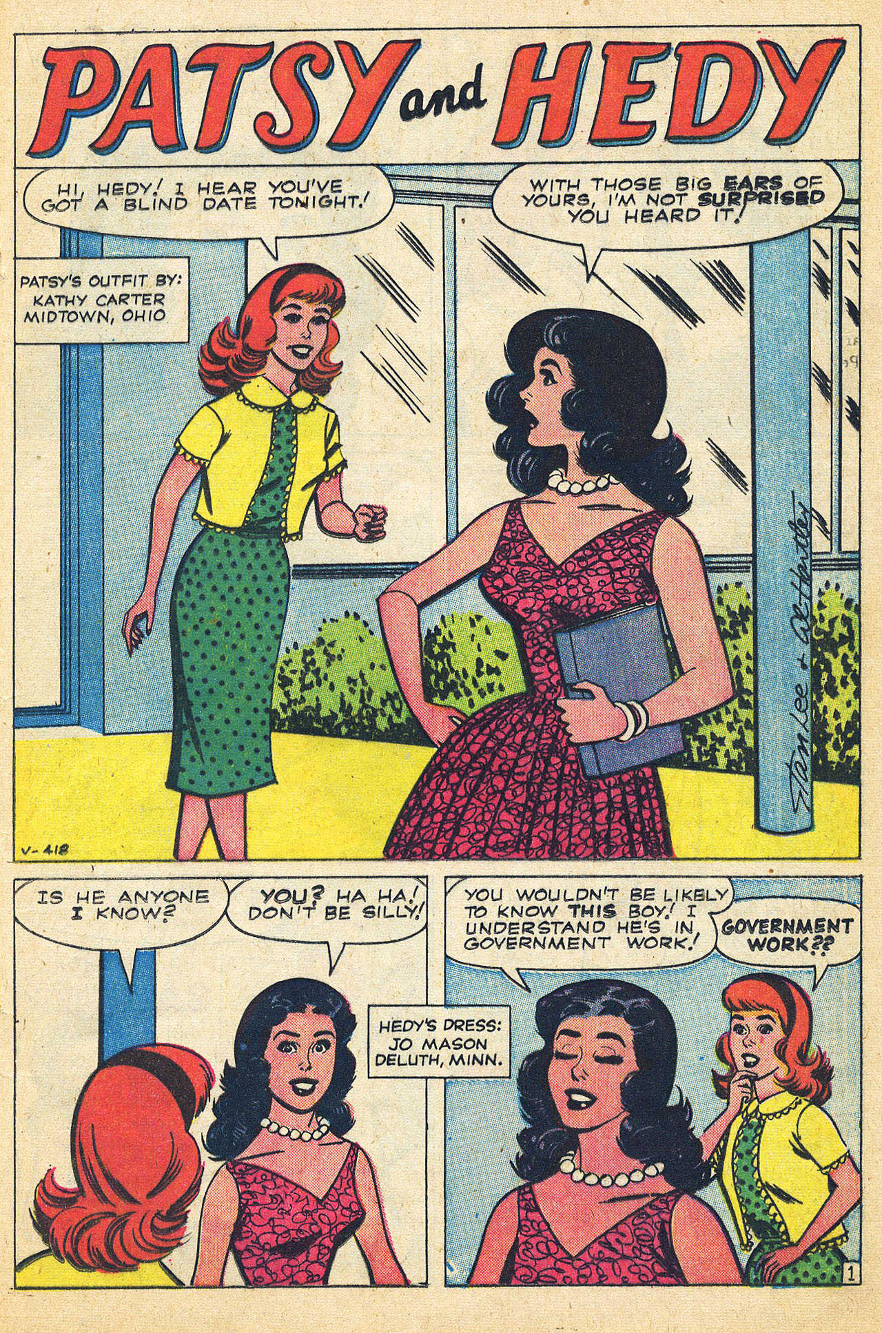Read online Patsy and Hedy comic -  Issue #79 - 21