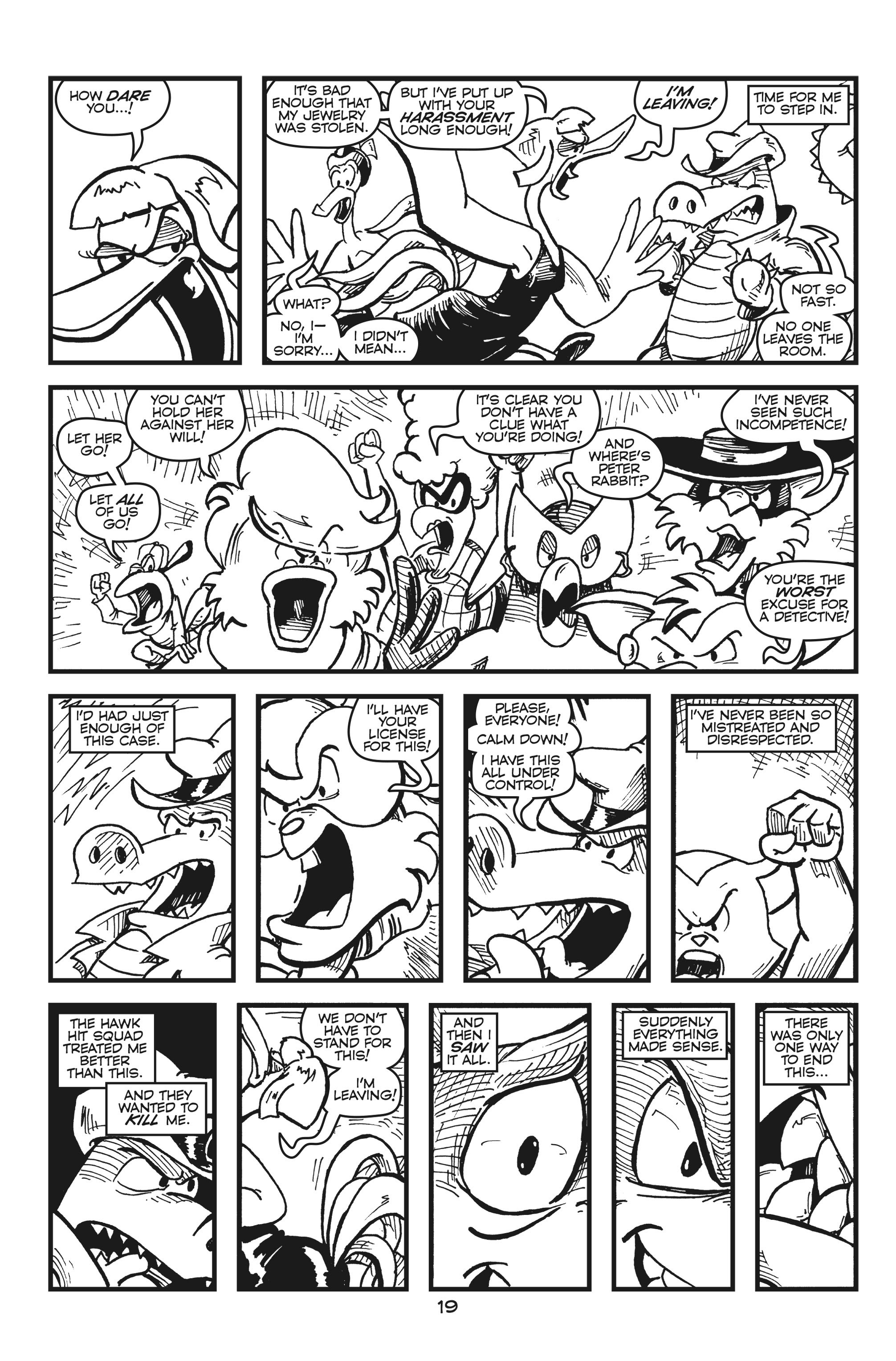Read online Charlie Croc: Private Eye comic -  Issue #3 - 21
