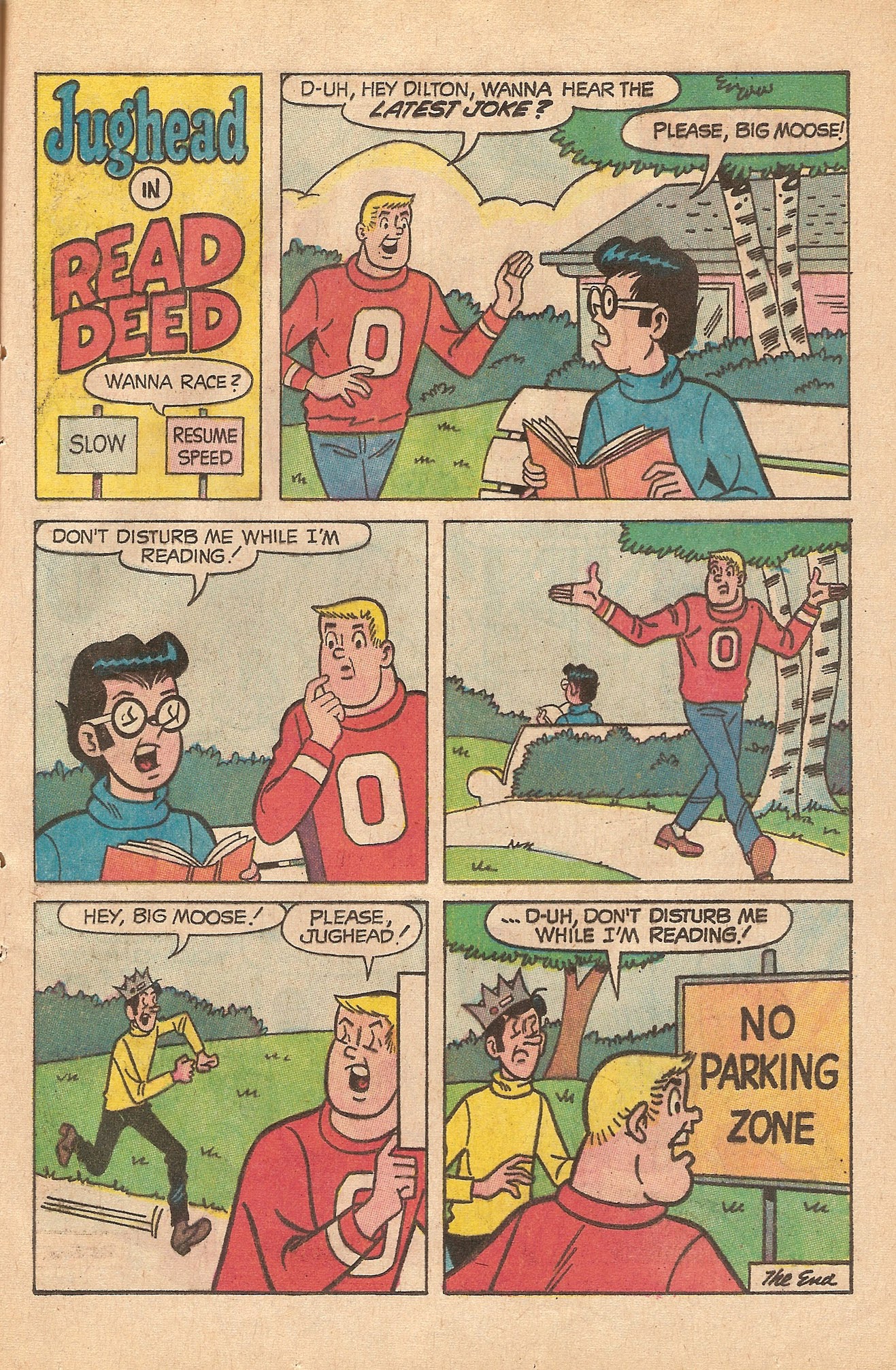 Read online Jughead's Jokes comic -  Issue #17 - 49