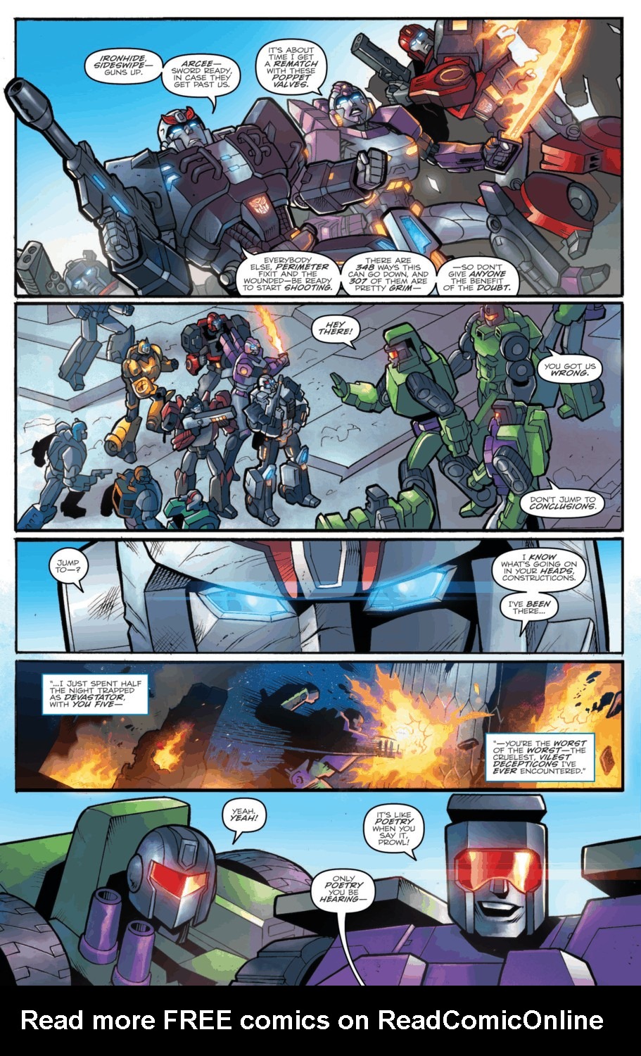 Read online Transformers: Robots In Disguise (2012) comic -  Issue #18 - 10