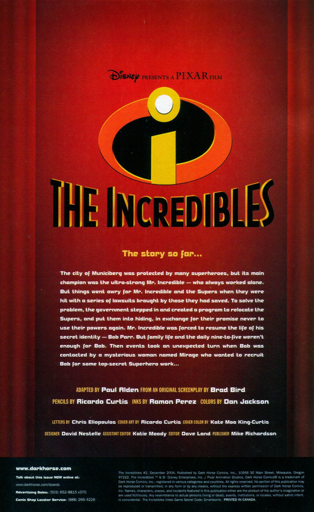 Read online The Incredibles (2004) comic -  Issue #2 - 2