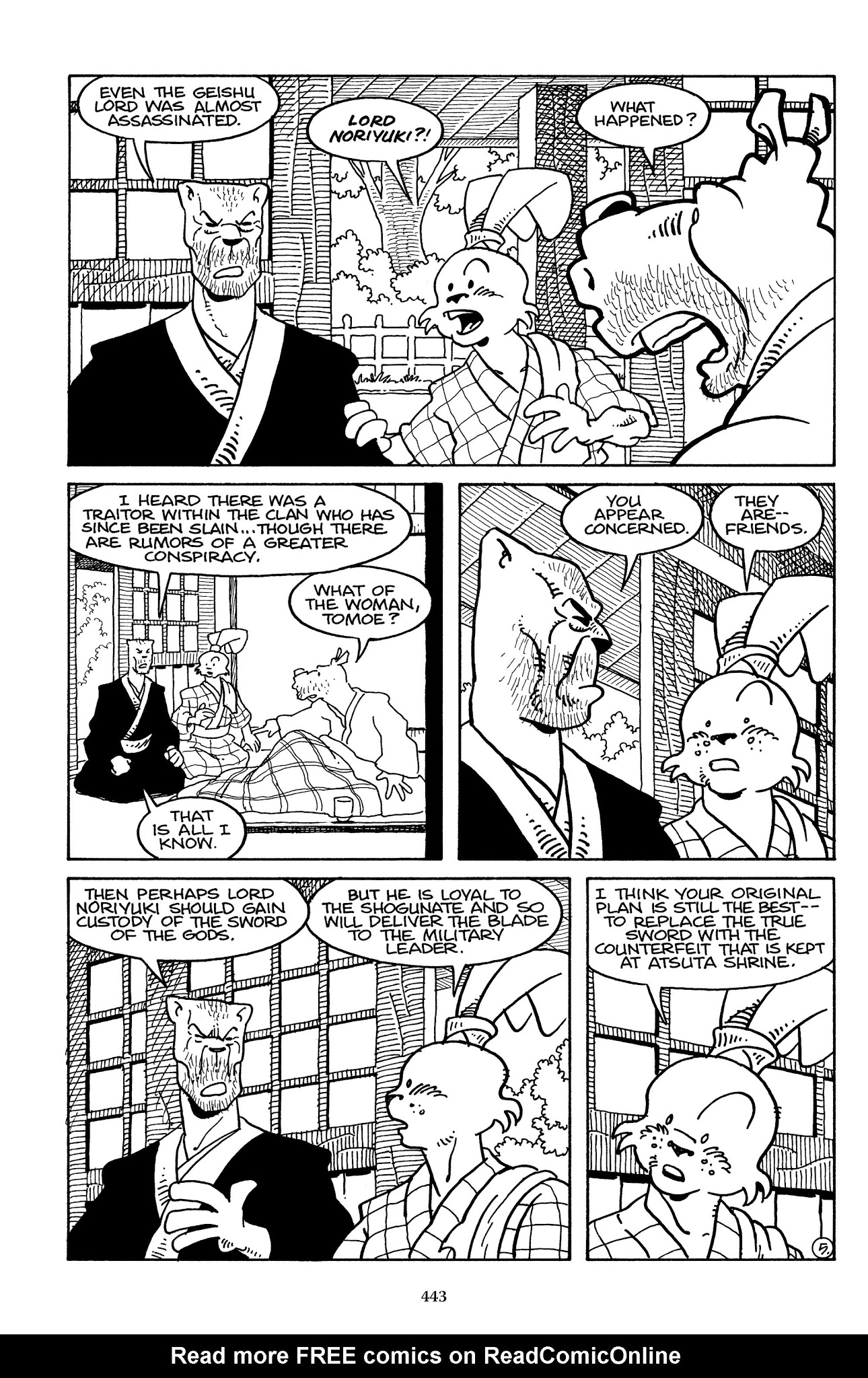 Read online The Usagi Yojimbo Saga comic -  Issue # TPB 2 - 437