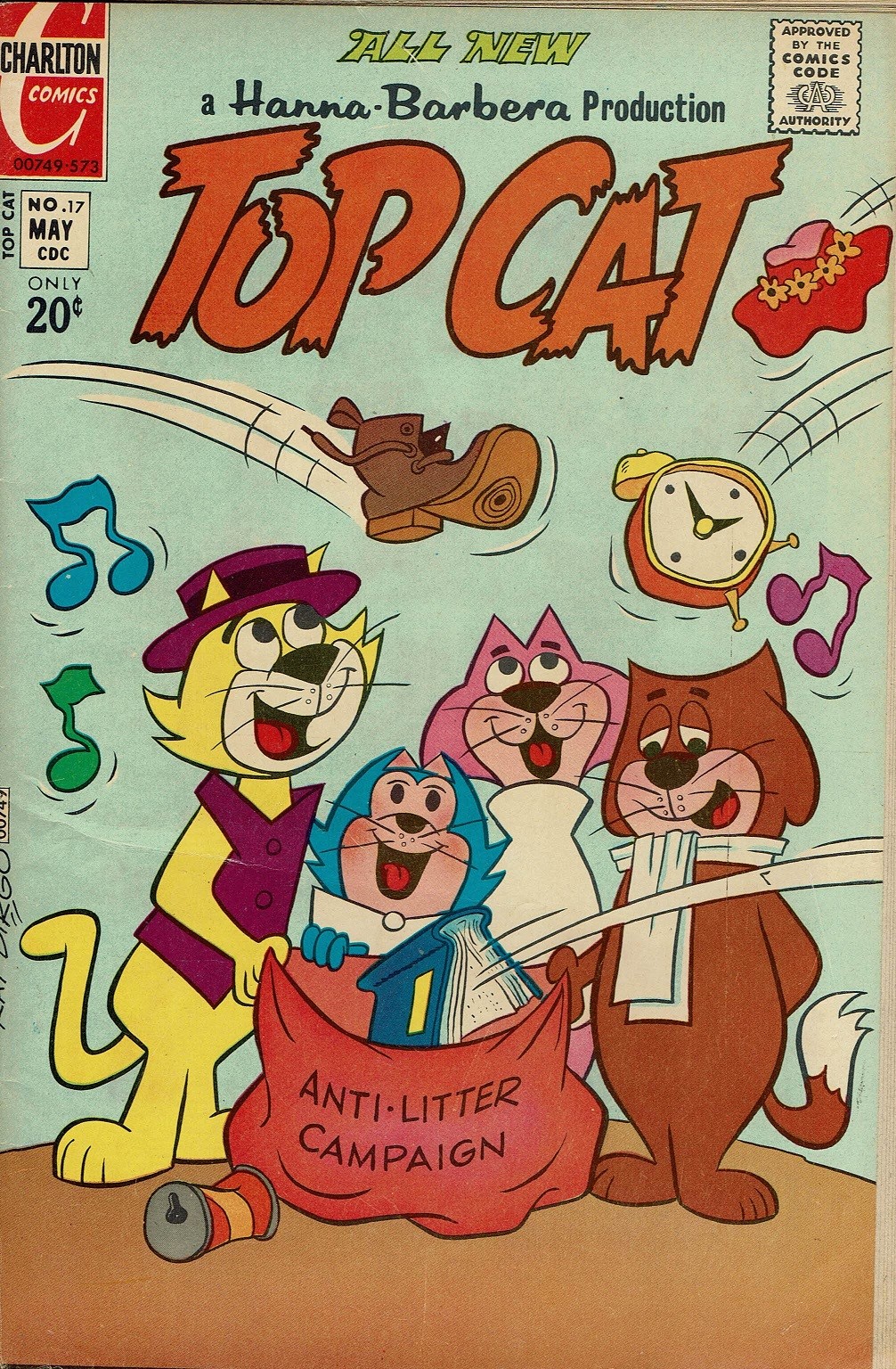 Read online Top Cat (1970) comic -  Issue #17 - 1