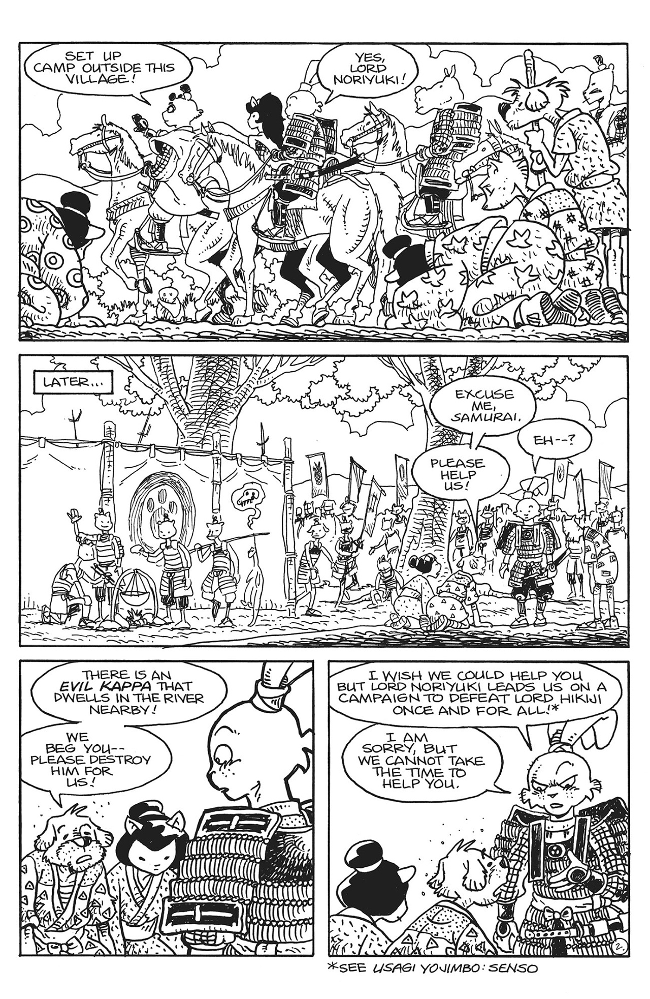 Read online Teenage Mutant Ninja Turtles/Usagi Yojimbo: WhereWhen #1: Director’s Cut comic -  Issue #1: Director’s Cut Full - 4