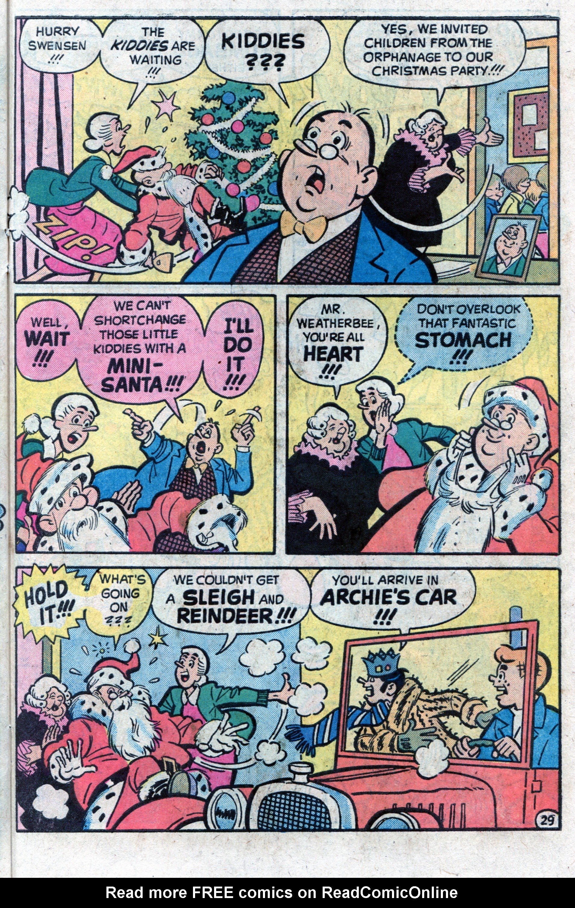 Read online Christmas with Archie comic -  Issue # Full - 31