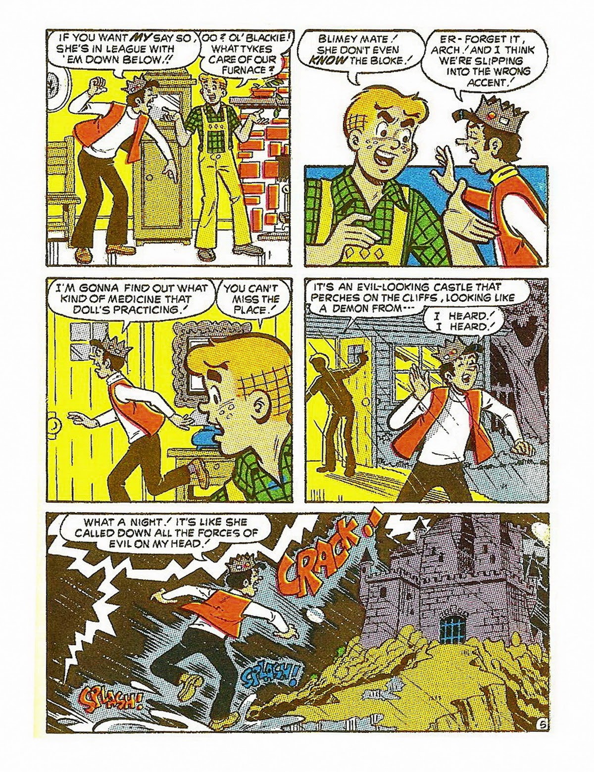 Read online Archie's Double Digest Magazine comic -  Issue #56 - 213