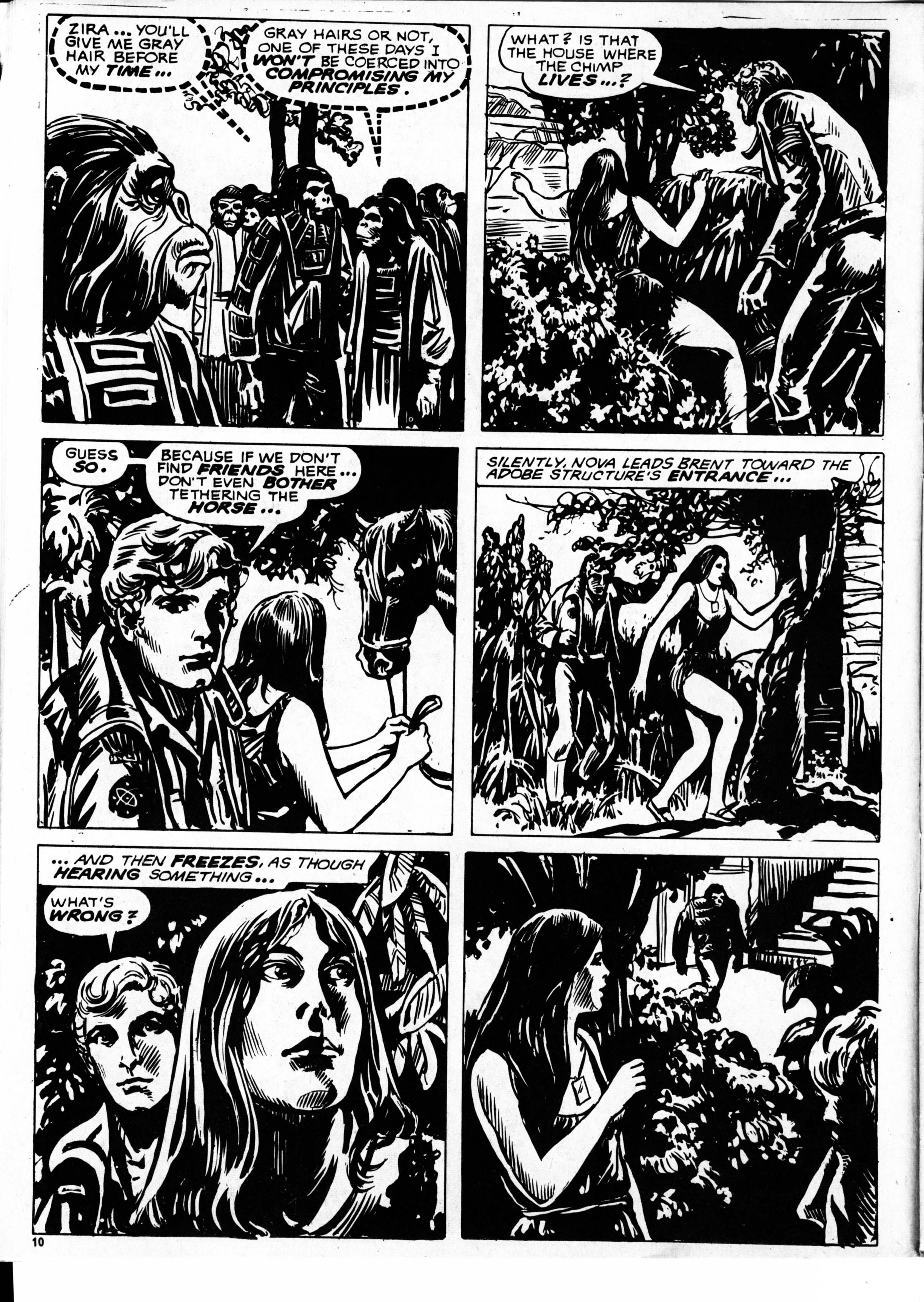 Read online Planet of the Apes (1974) comic -  Issue #36 - 10