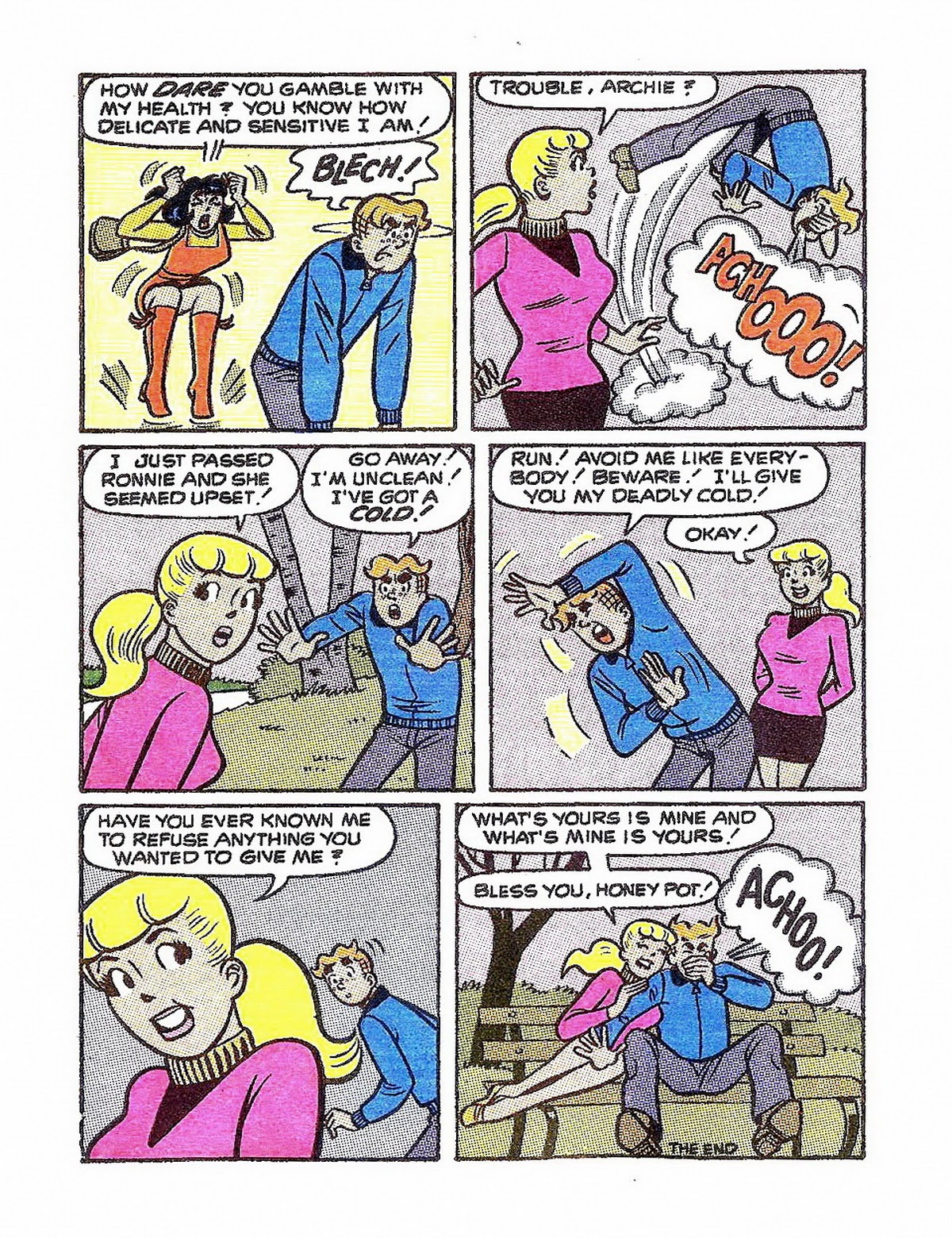 Read online Archie's Double Digest Magazine comic -  Issue #45 - 130