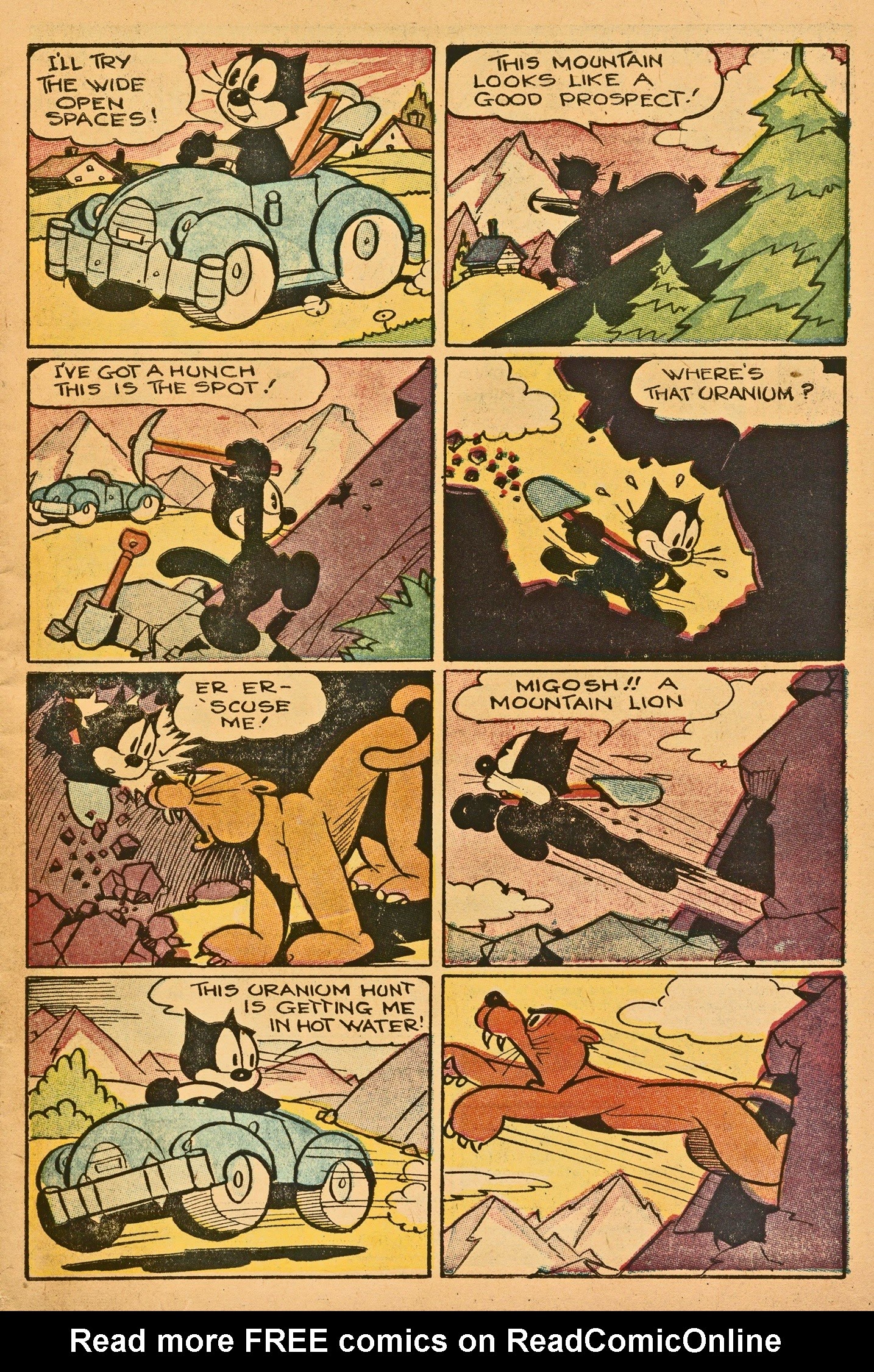 Read online Felix the Cat (1951) comic -  Issue #58 - 5