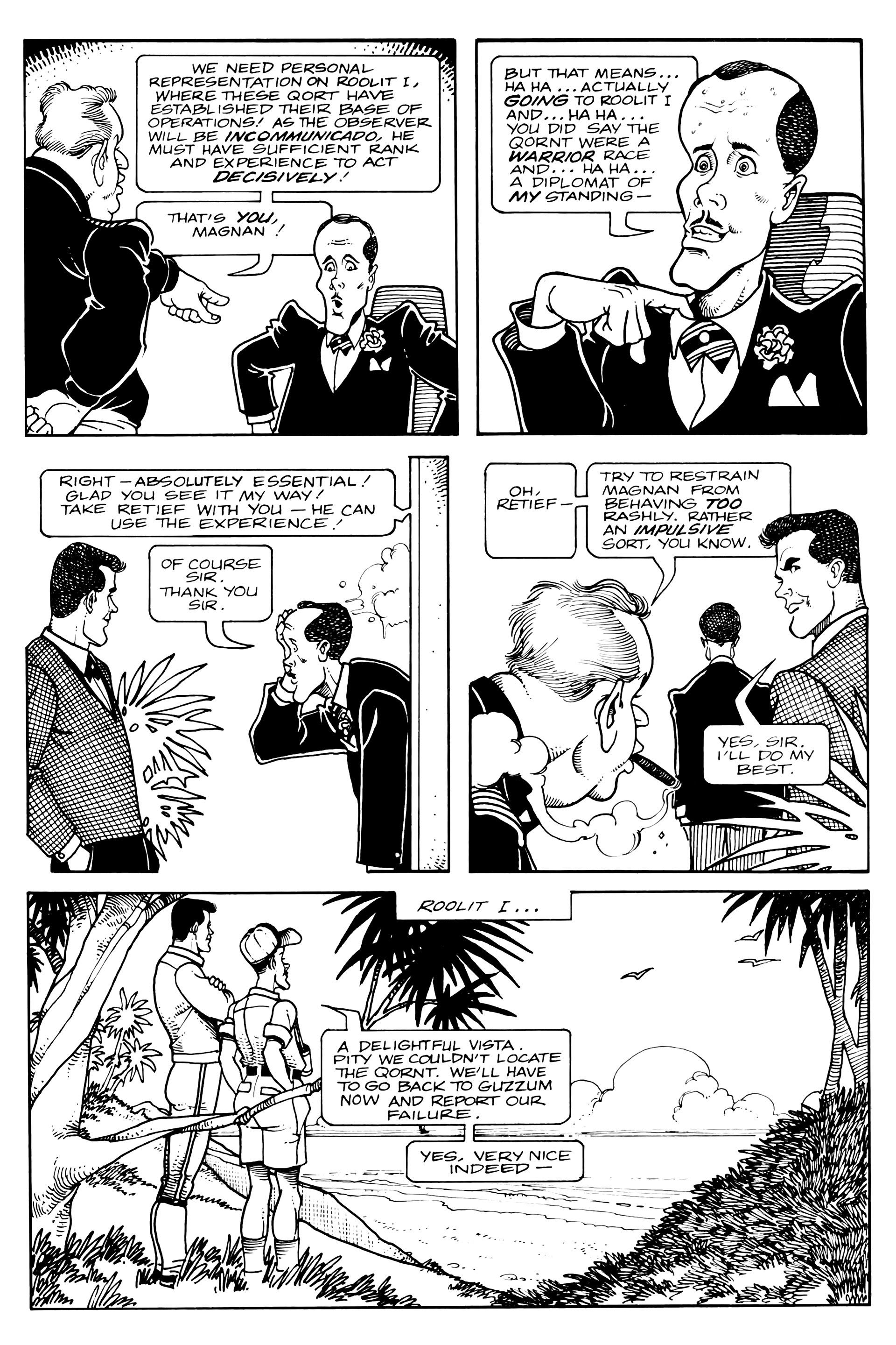 Read online Retief (1987) comic -  Issue #5 - 5
