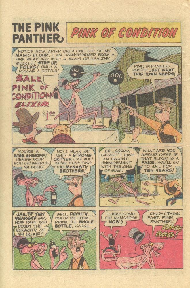 Read online The Pink Panther (1971) comic -  Issue #16 - 16