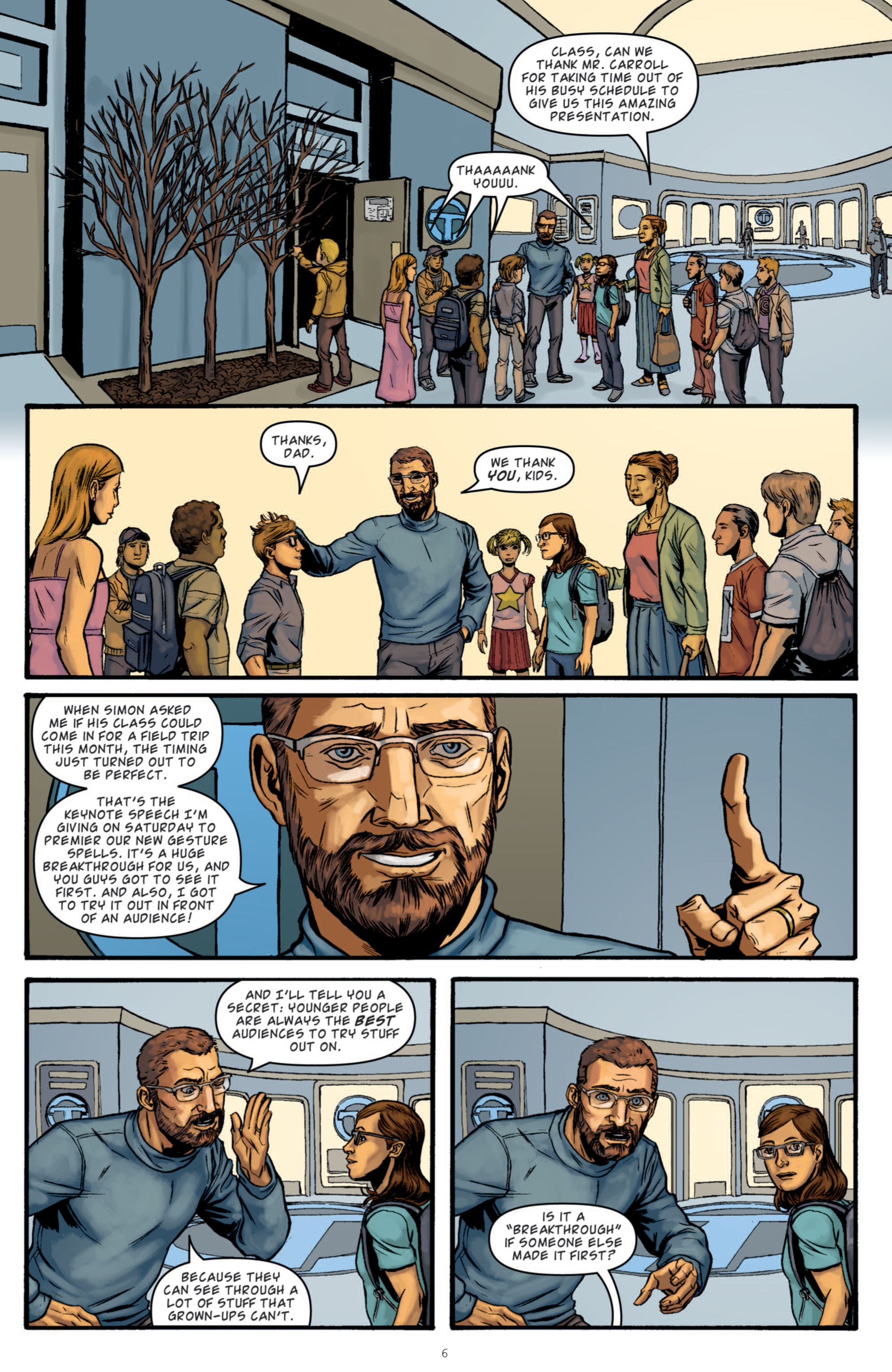Read online Smoke And Mirrors comic -  Issue #1 - 10