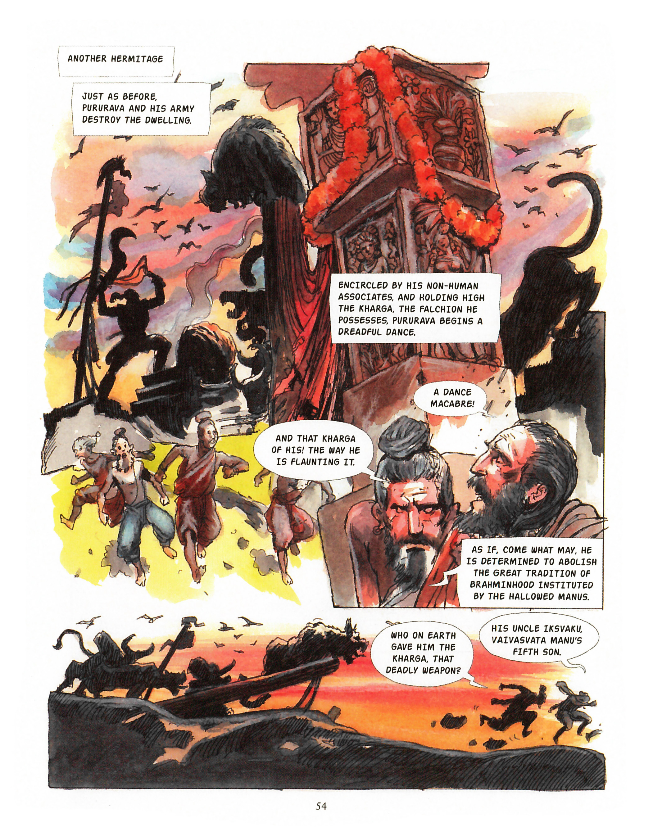 Read online Vyasa: The Beginning comic -  Issue # TPB (Part 1) - 61