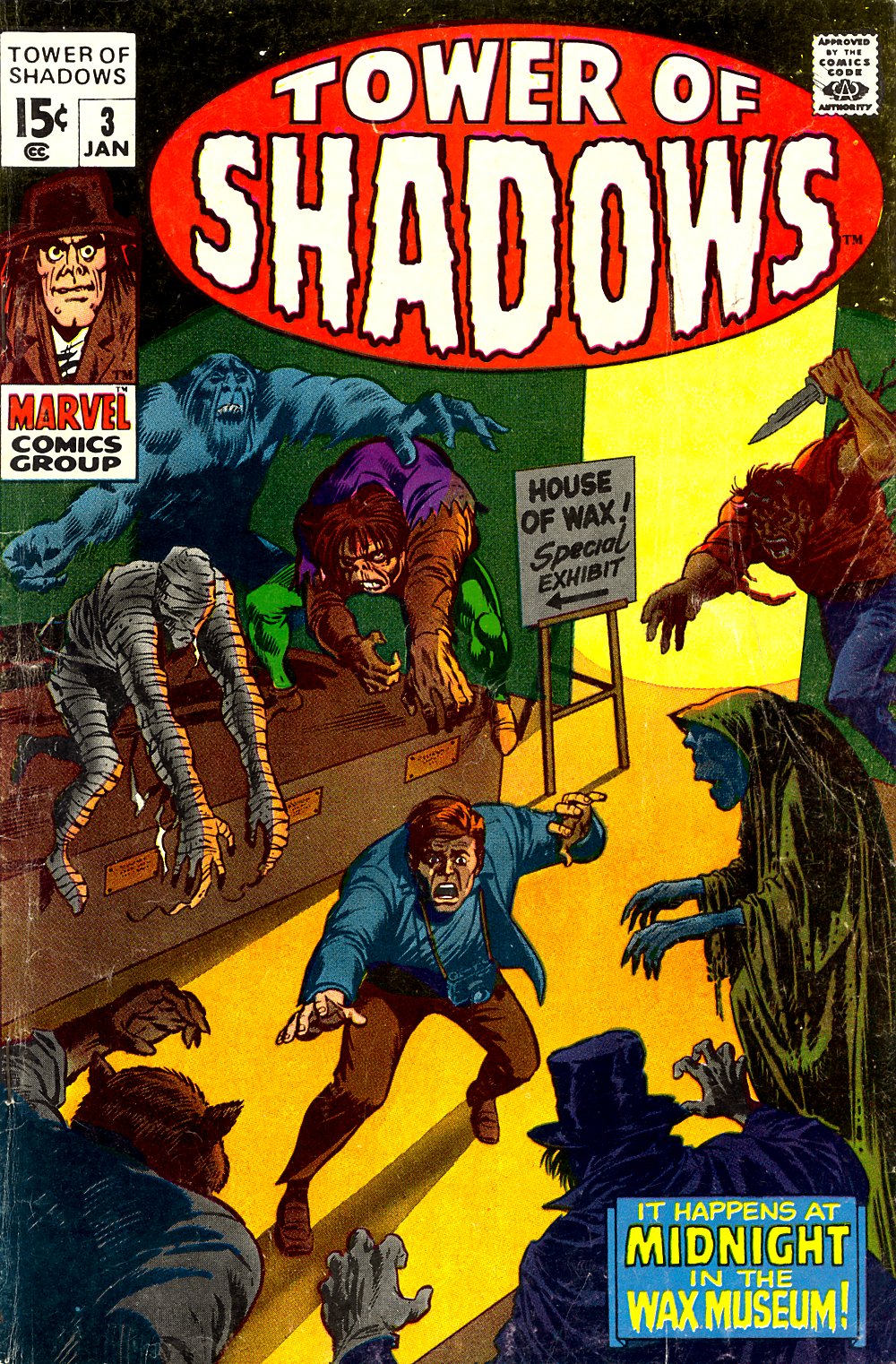 Read online Tower of Shadows comic -  Issue #3 - 1