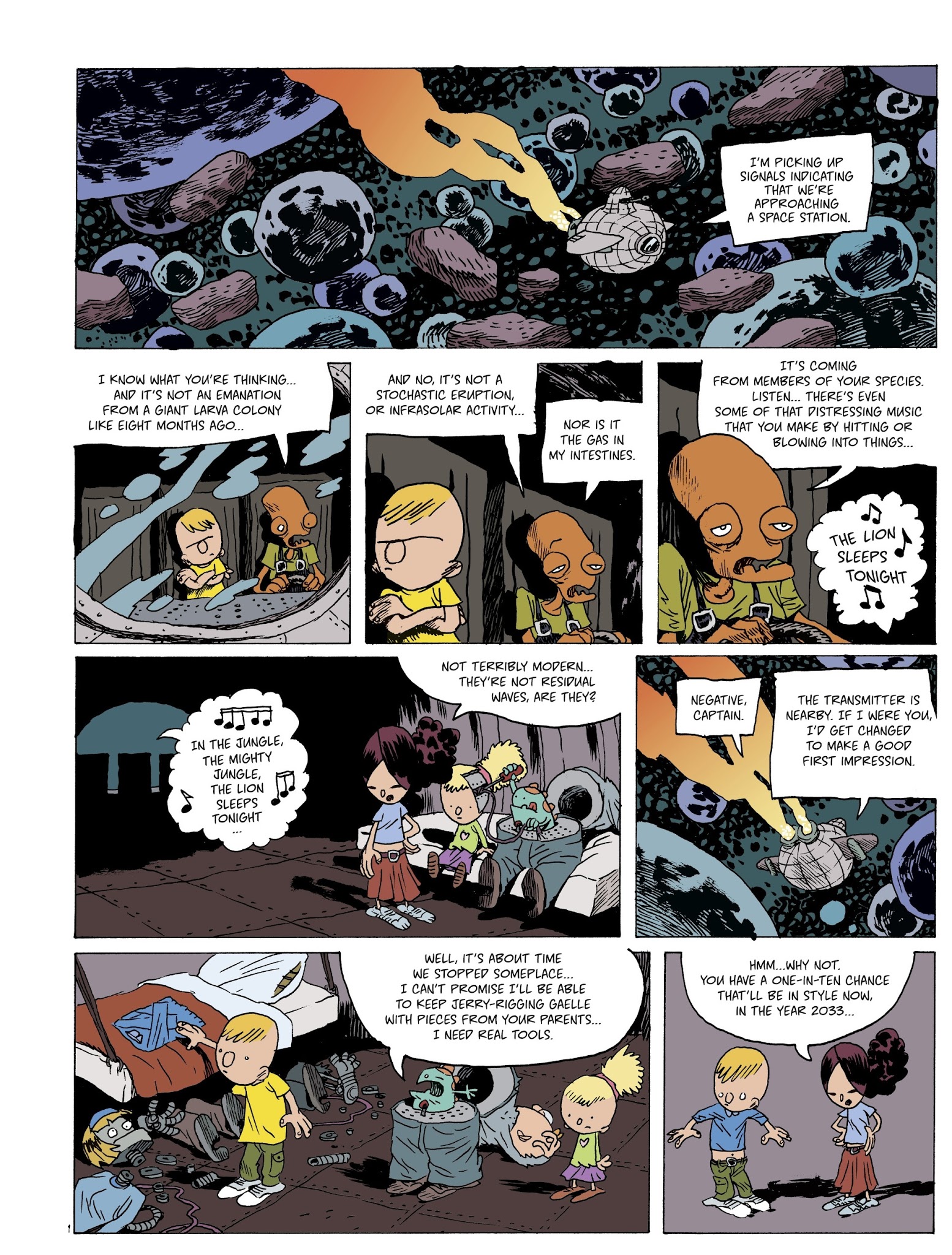 Read online Cosmonauts of the Future comic -  Issue #3 - 3
