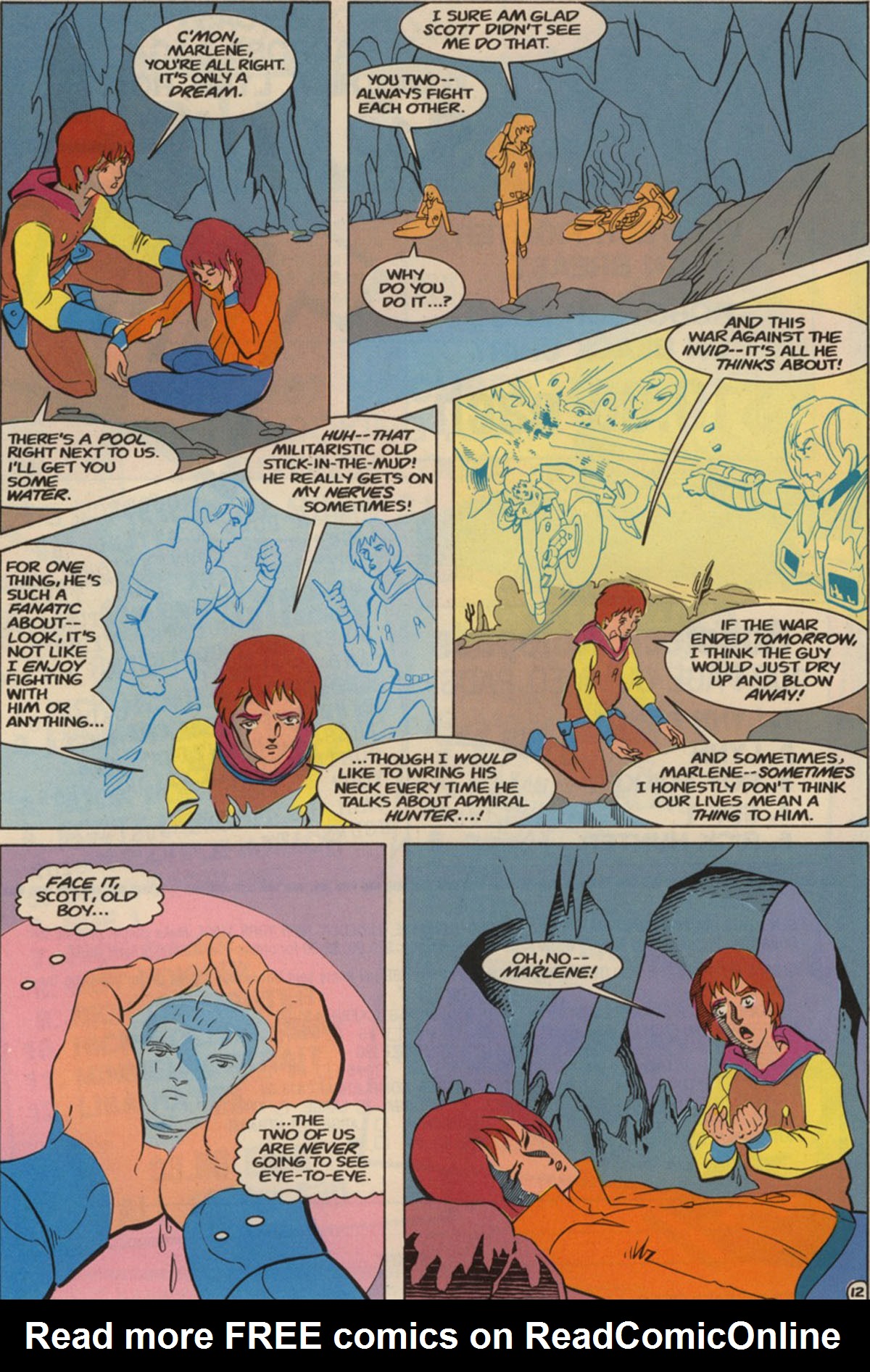 Read online Robotech The New Generation comic -  Issue #13 - 16
