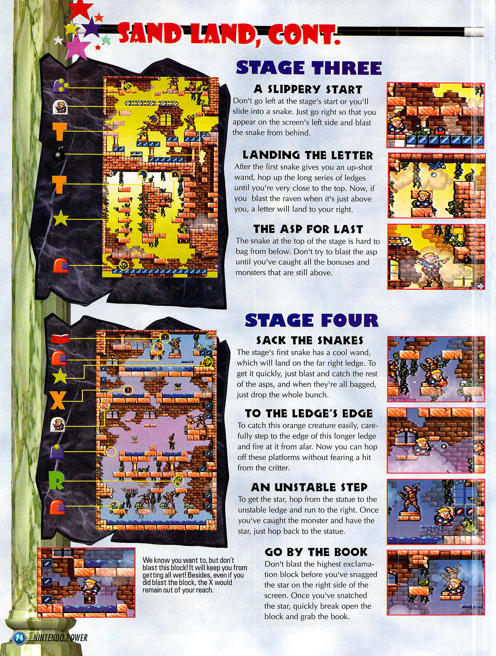 Read online Nintendo Power comic -  Issue #92 - 74