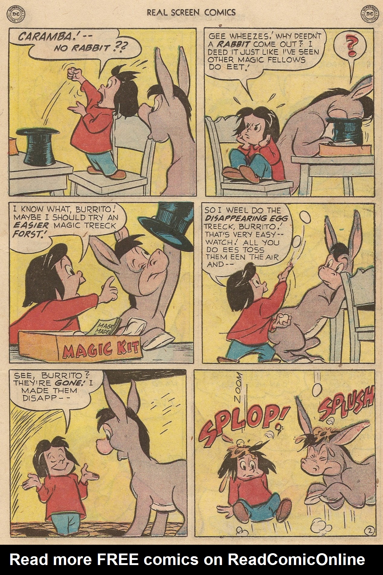 Read online Real Screen Comics comic -  Issue #36 - 29